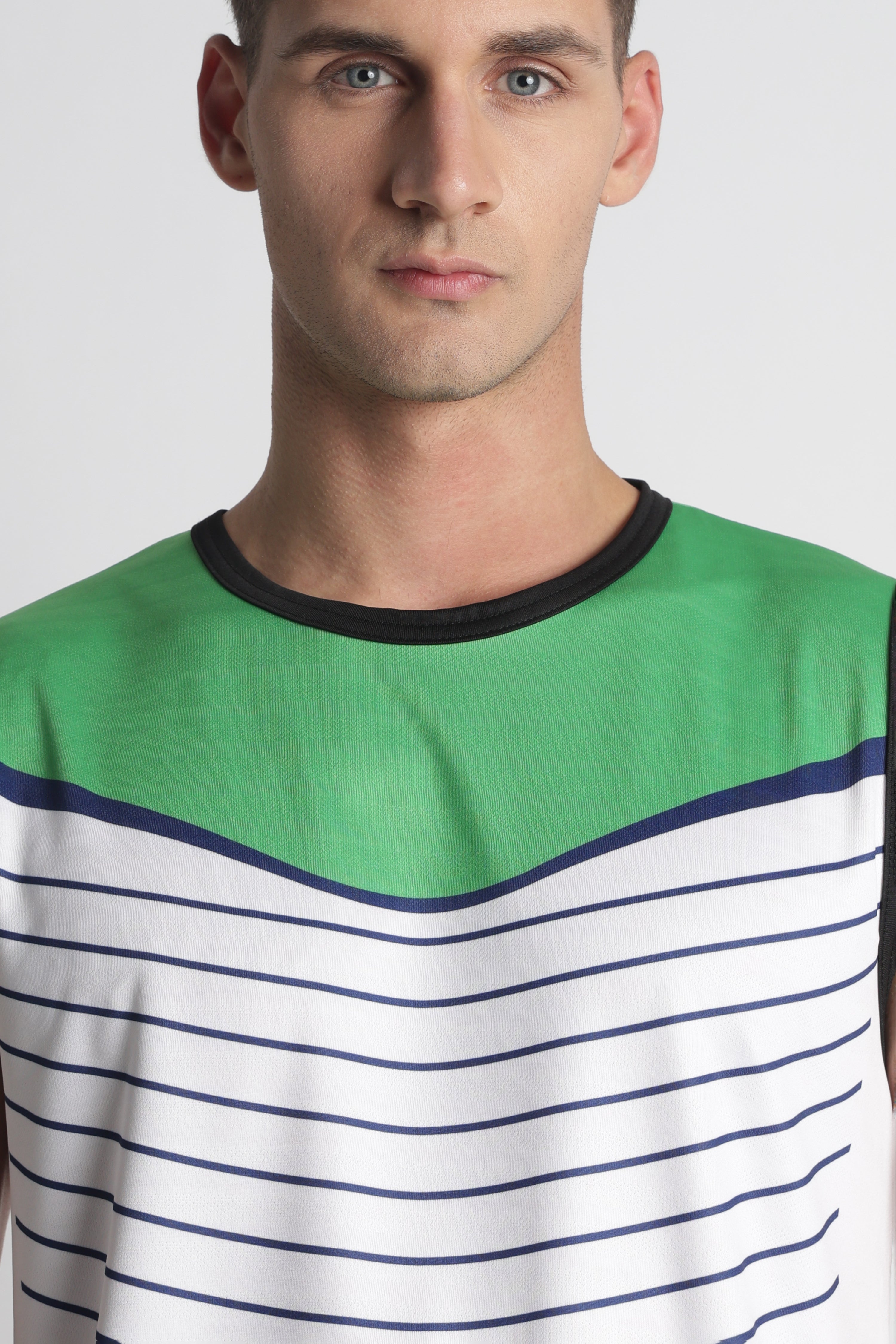 XTEX Stripped Antimicrobial Tank Top