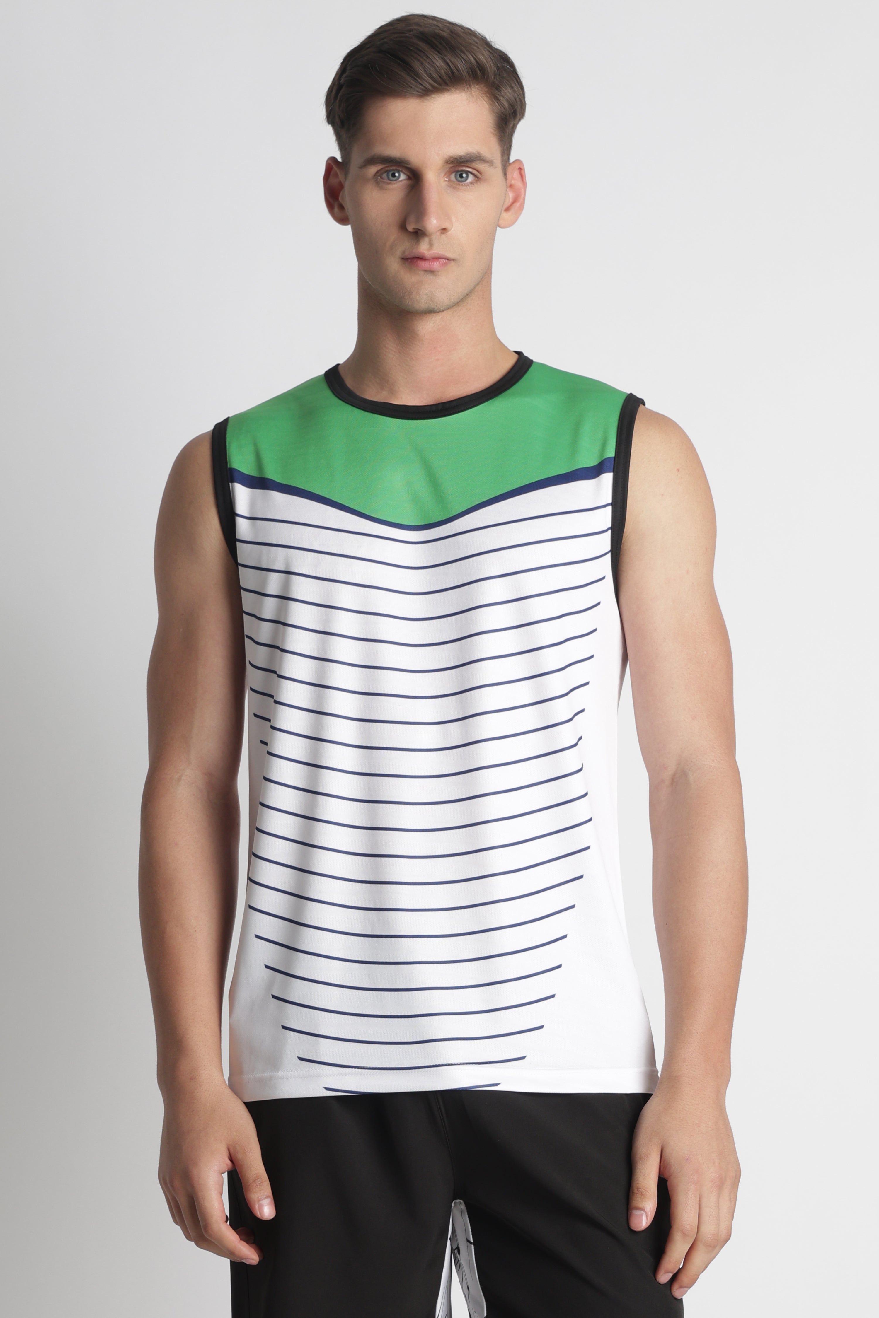 XTEX Stripped Antimicrobial Tank Top