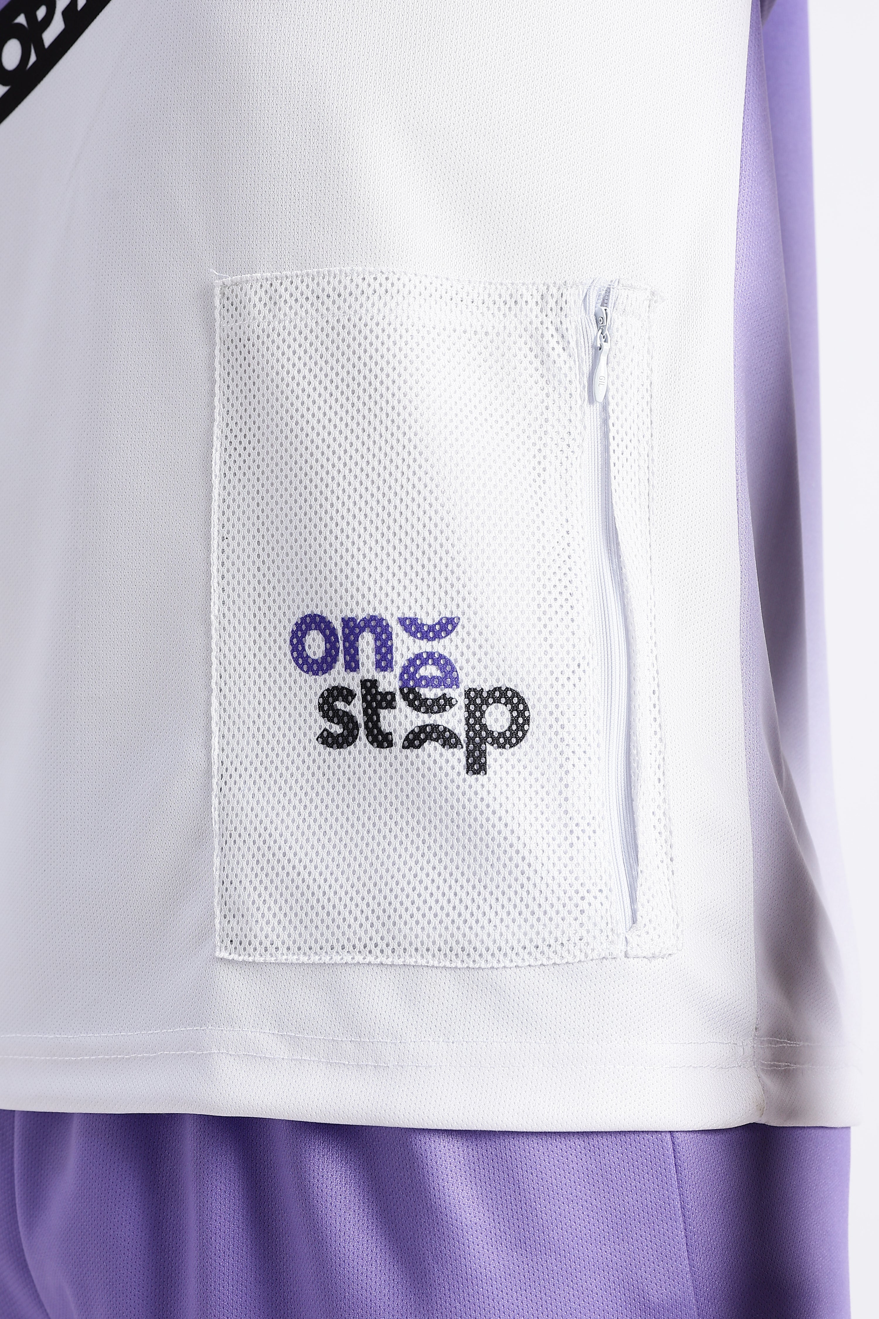 Purple UNSTOPPABLE Athletic Jersey – One Step Sporty Tee