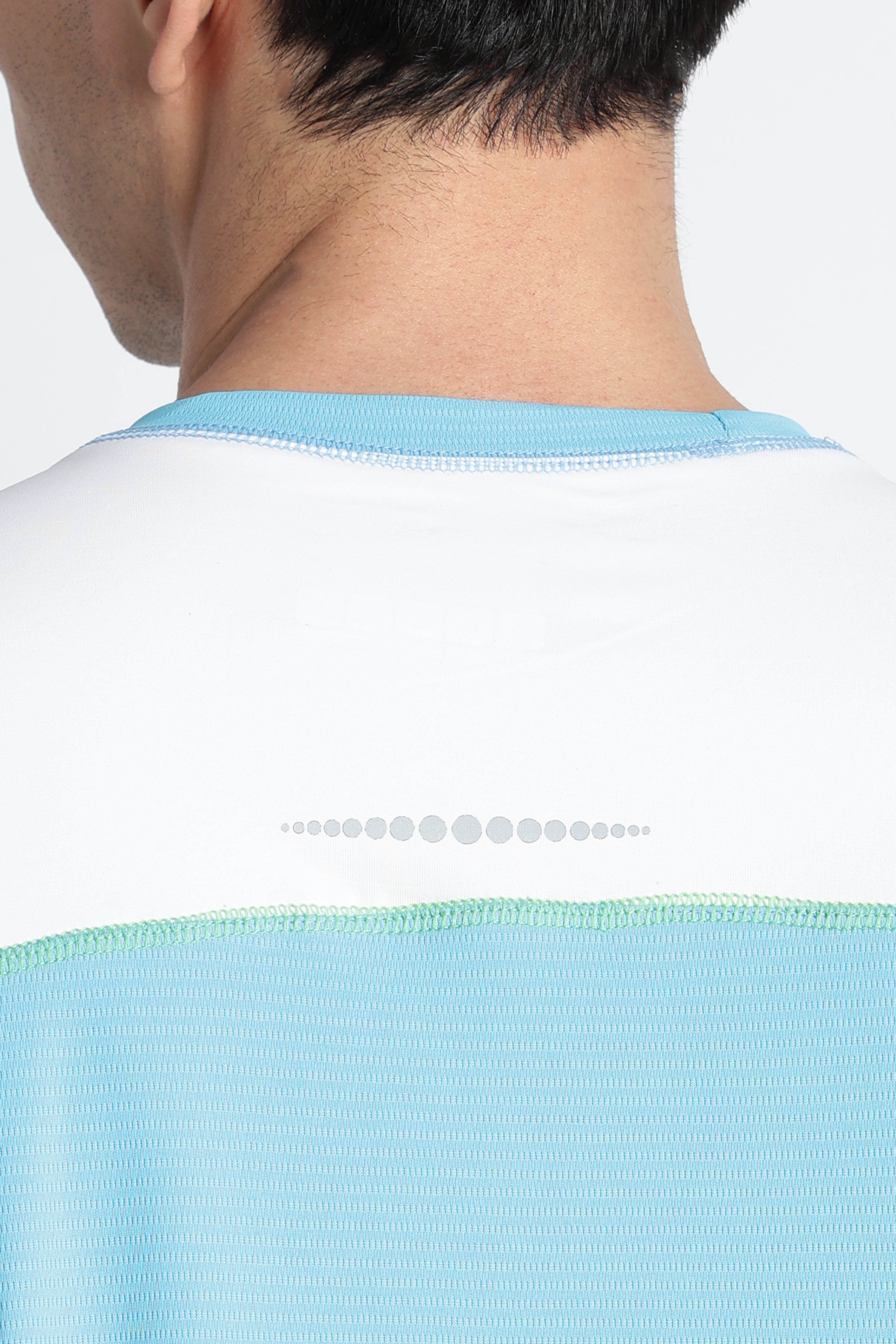 Light Blue XTEX Sleeveless Jersey – Moisture-Wicking Gym & Running Tee
