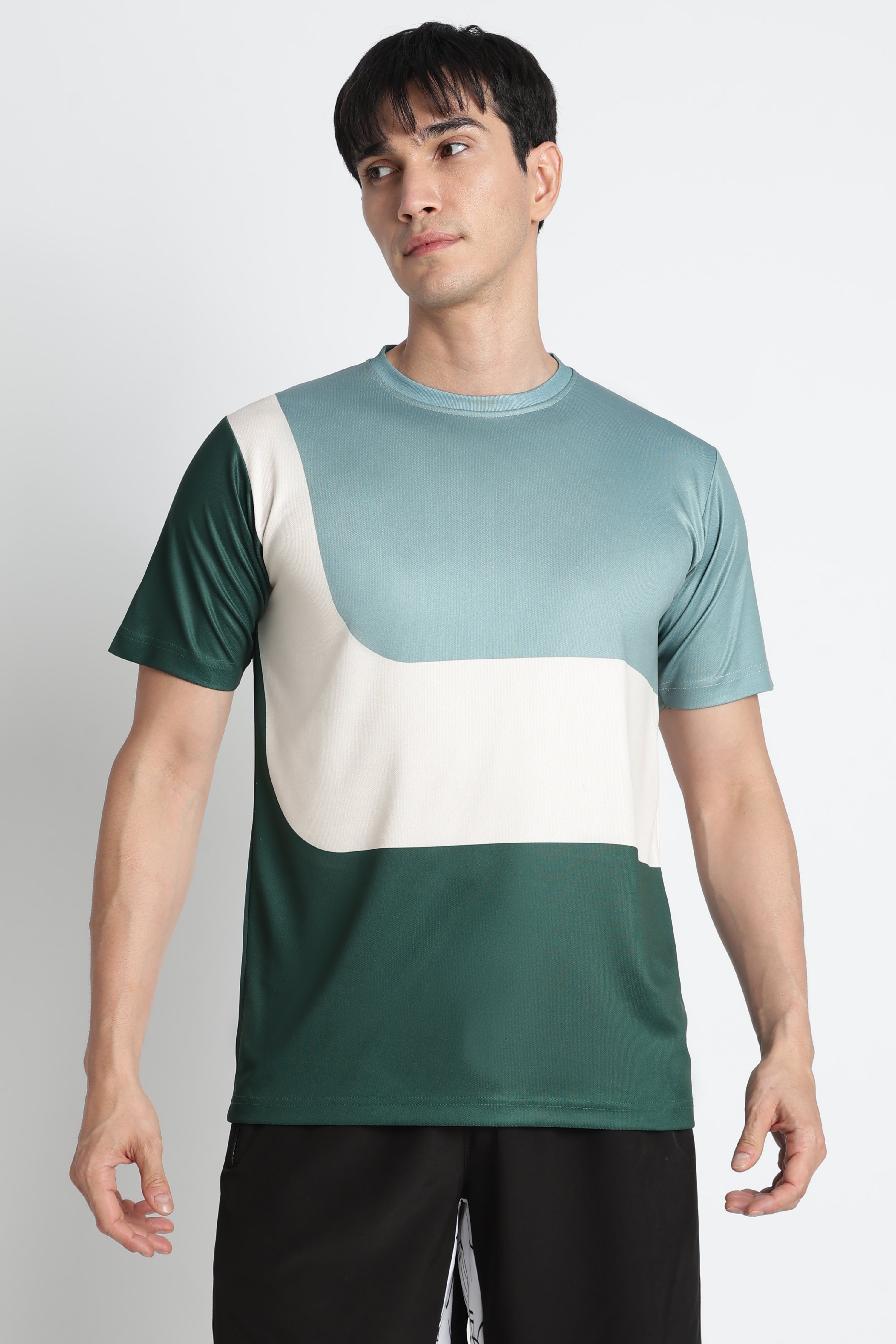 Colorblock Athletic Jersey – Moisture‑Wicking Performance Tee