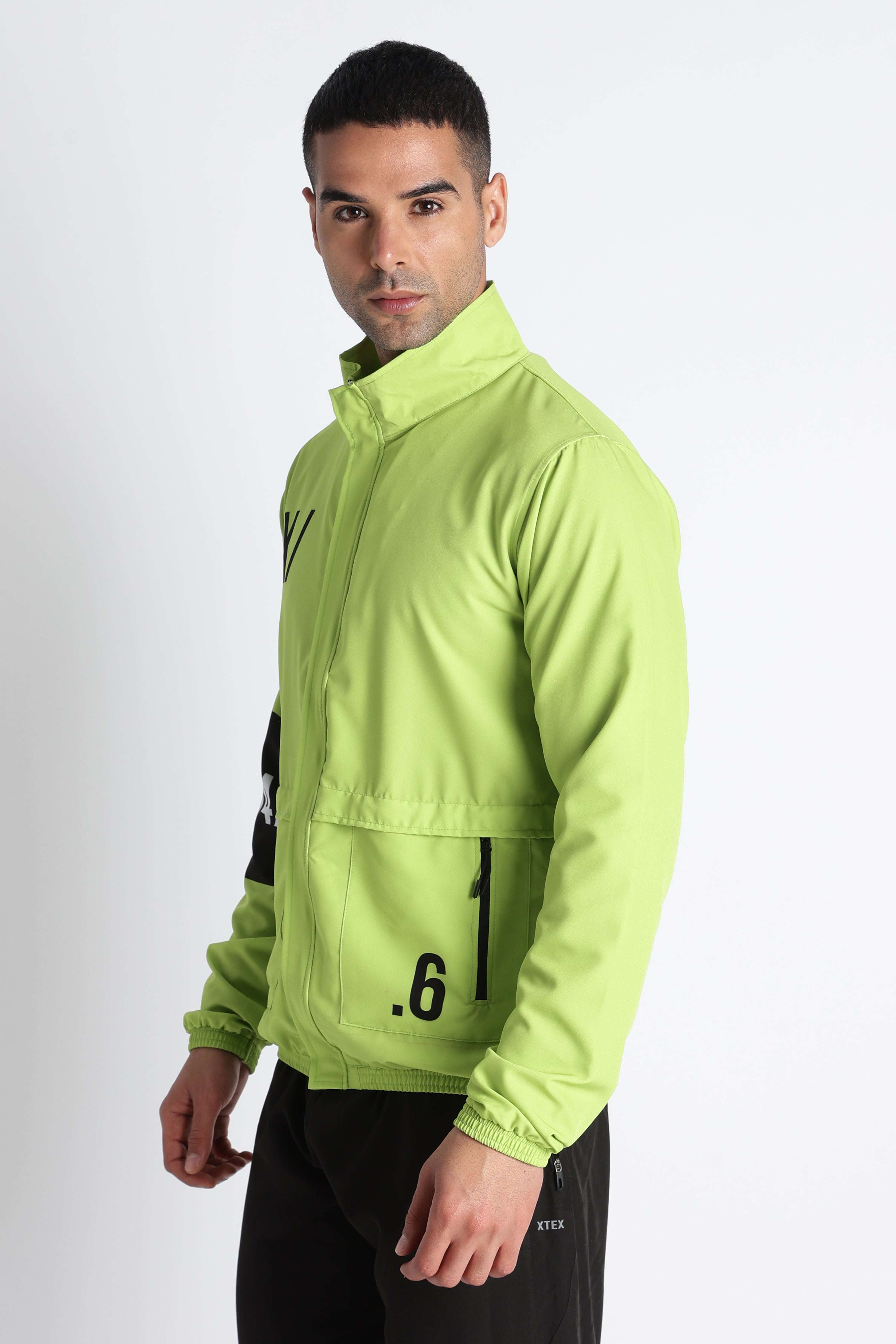 XTEX Neon Green High Fashion Jacket