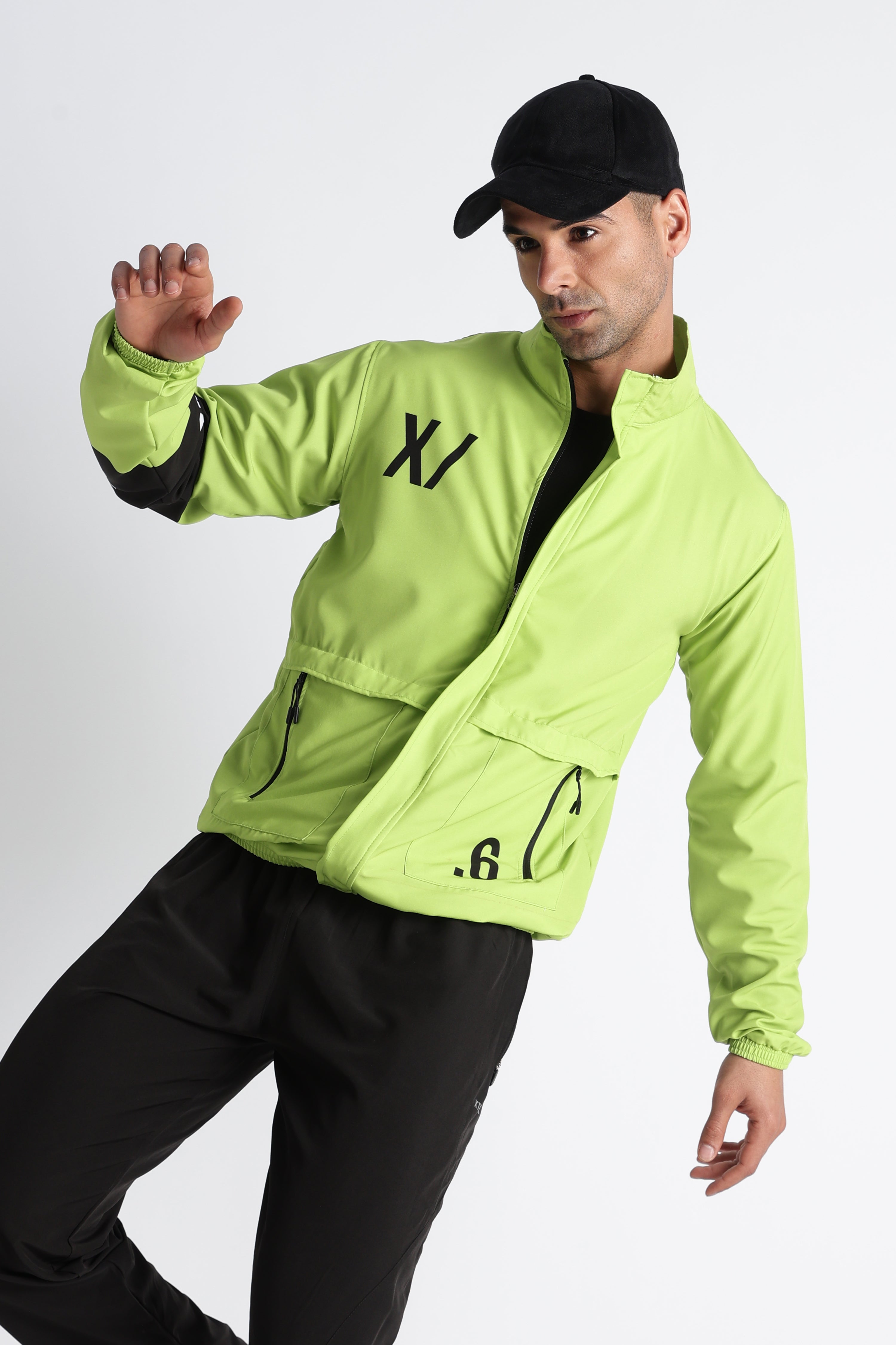 XTEX Neon Green High Fashion Jacket
