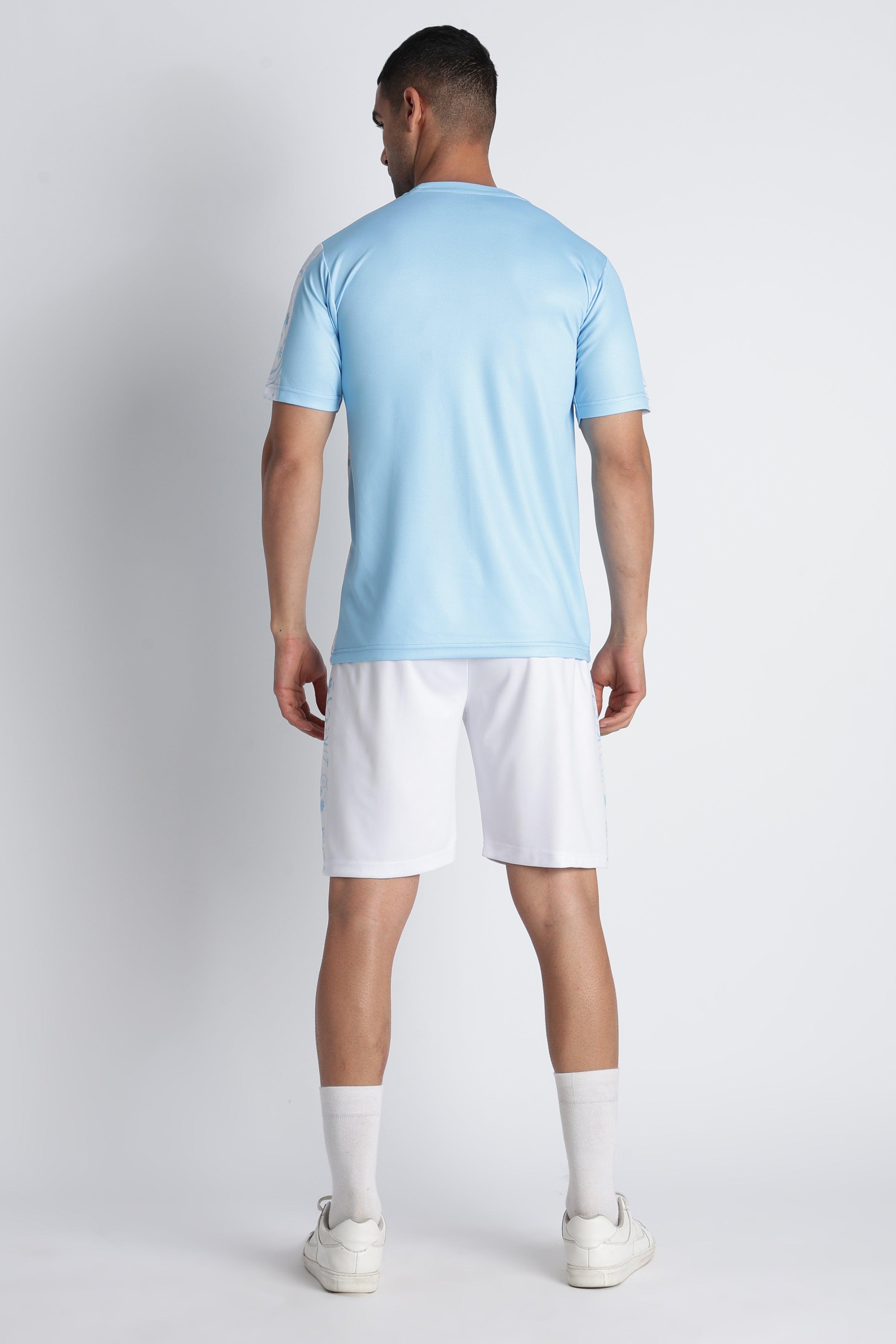 Men’s Light Blue Athletic Jersey | Antimicrobial