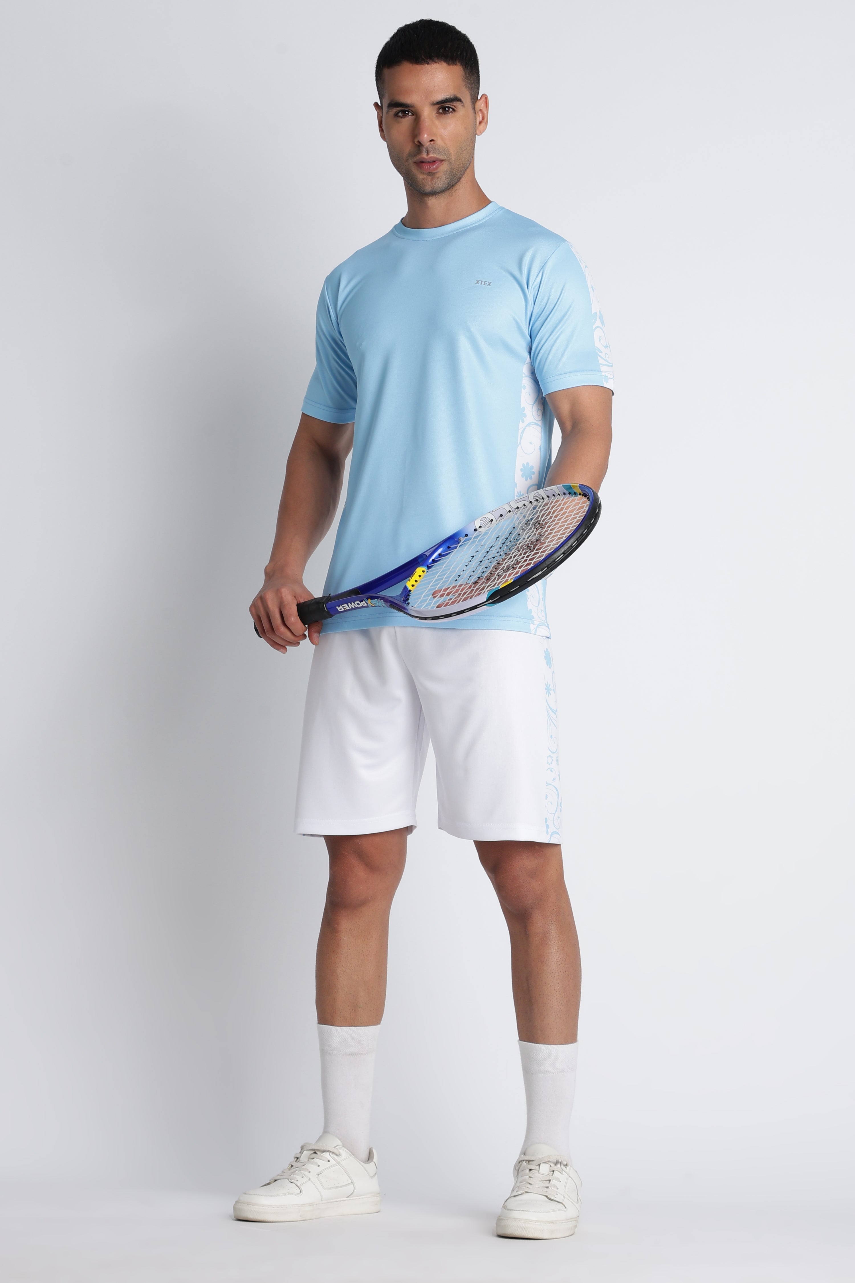 Men’s Light Blue Athletic Jersey | Antimicrobial