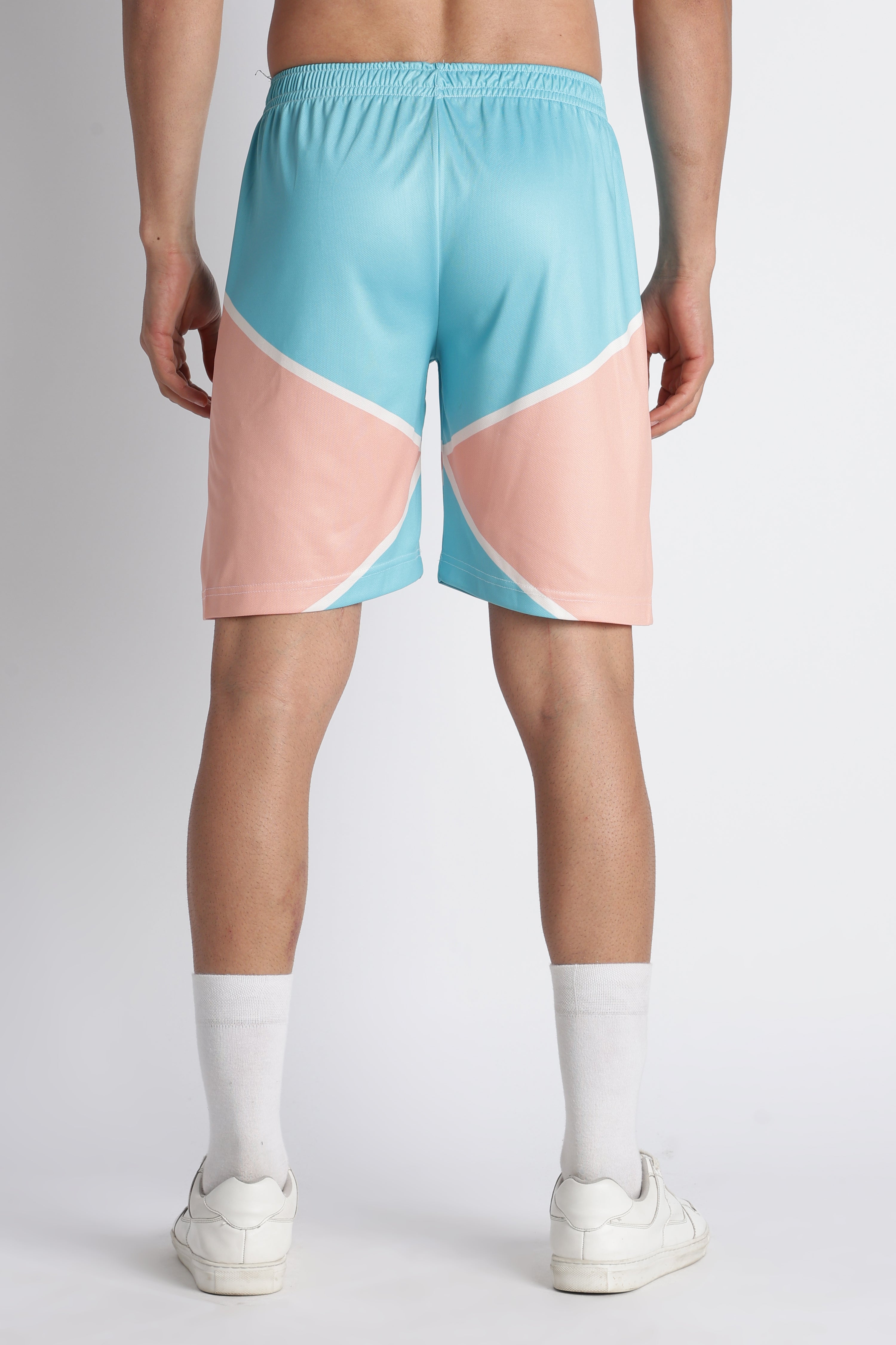 Men’s Pastel Blue & Pink Volleyball Jersey | Lightweight Performance Top