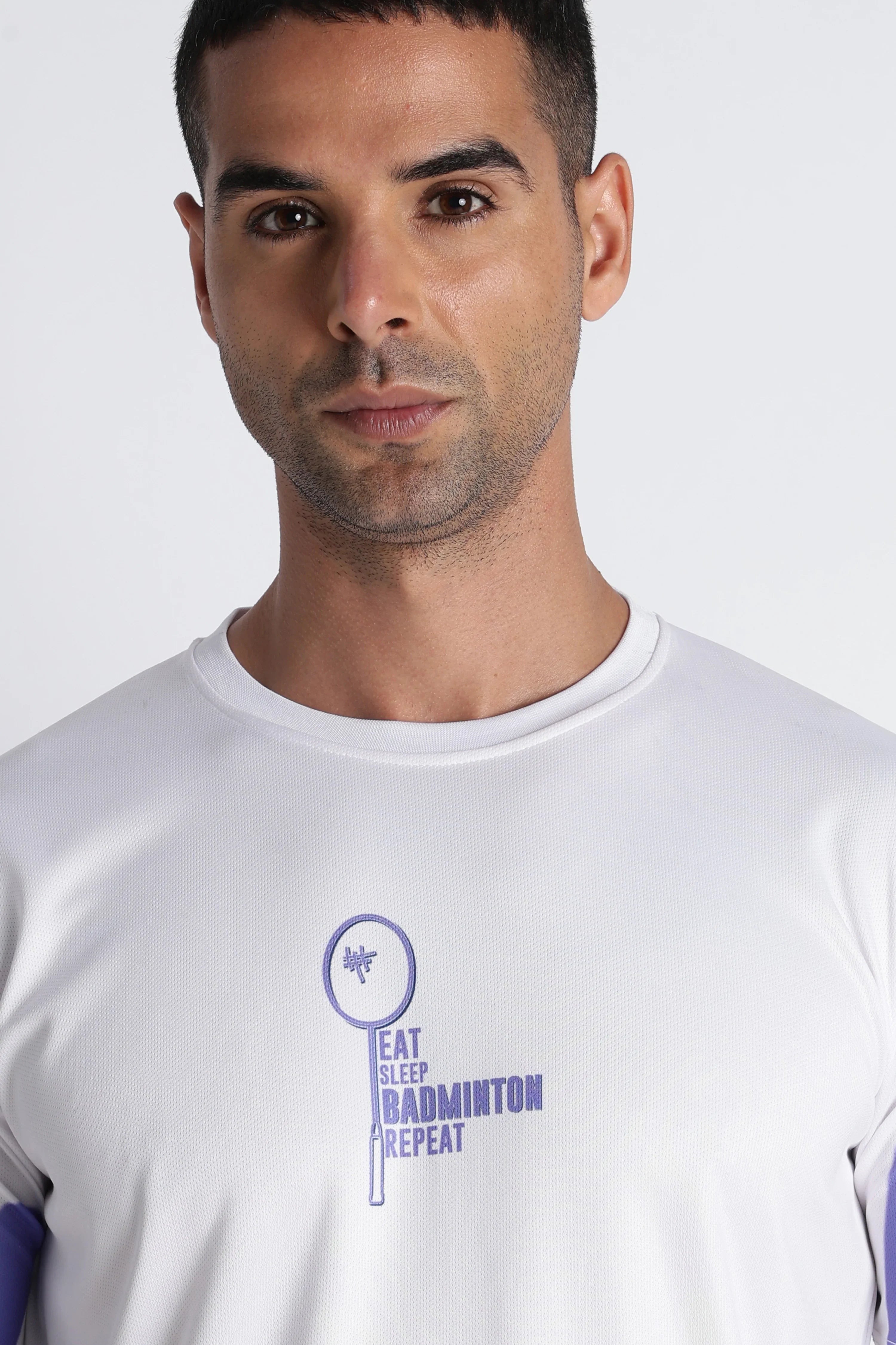 XTEX Abstract pattern Badminton Jersey - UV protected