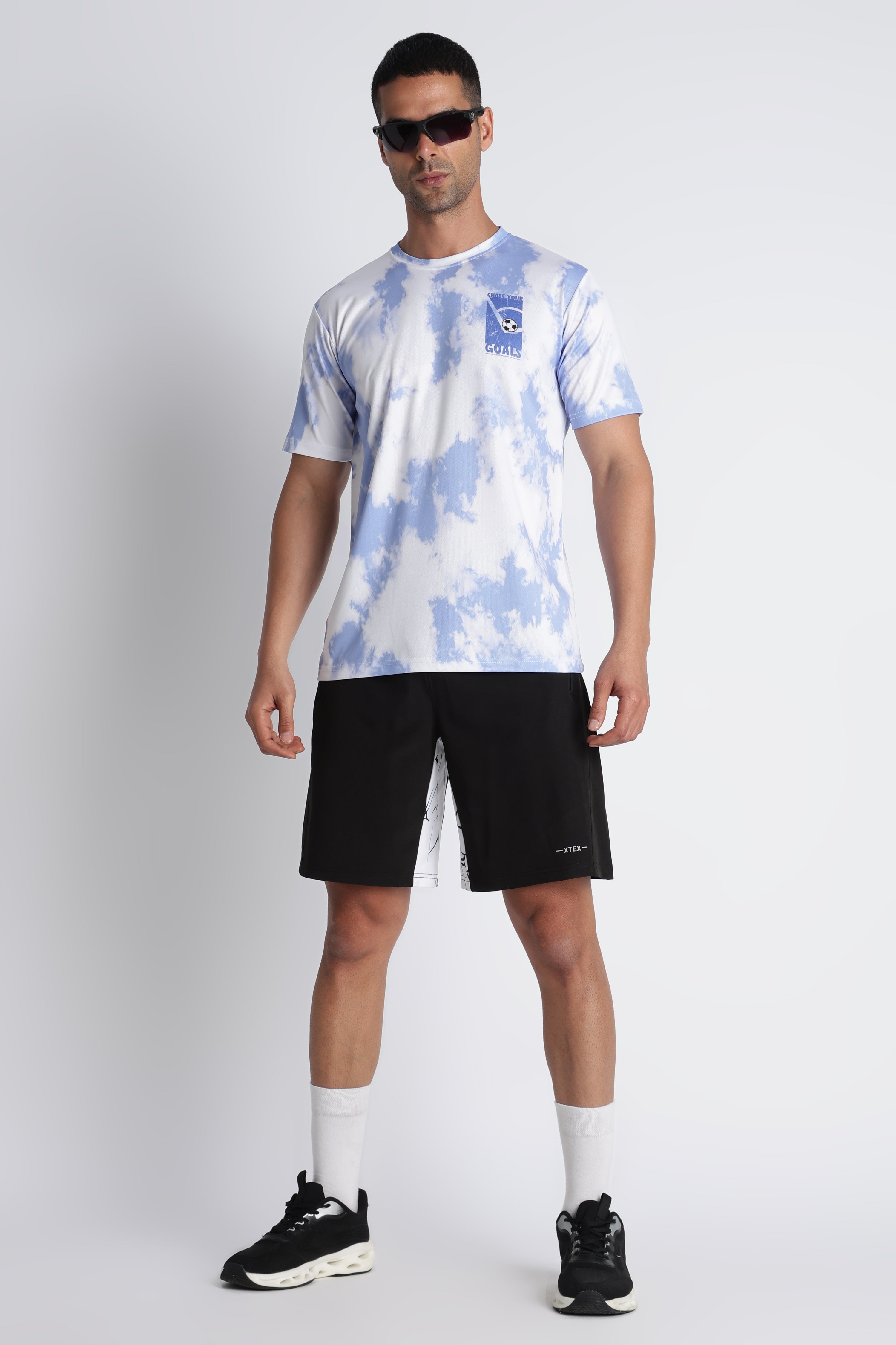 XTEX - Tie and dye football jersey