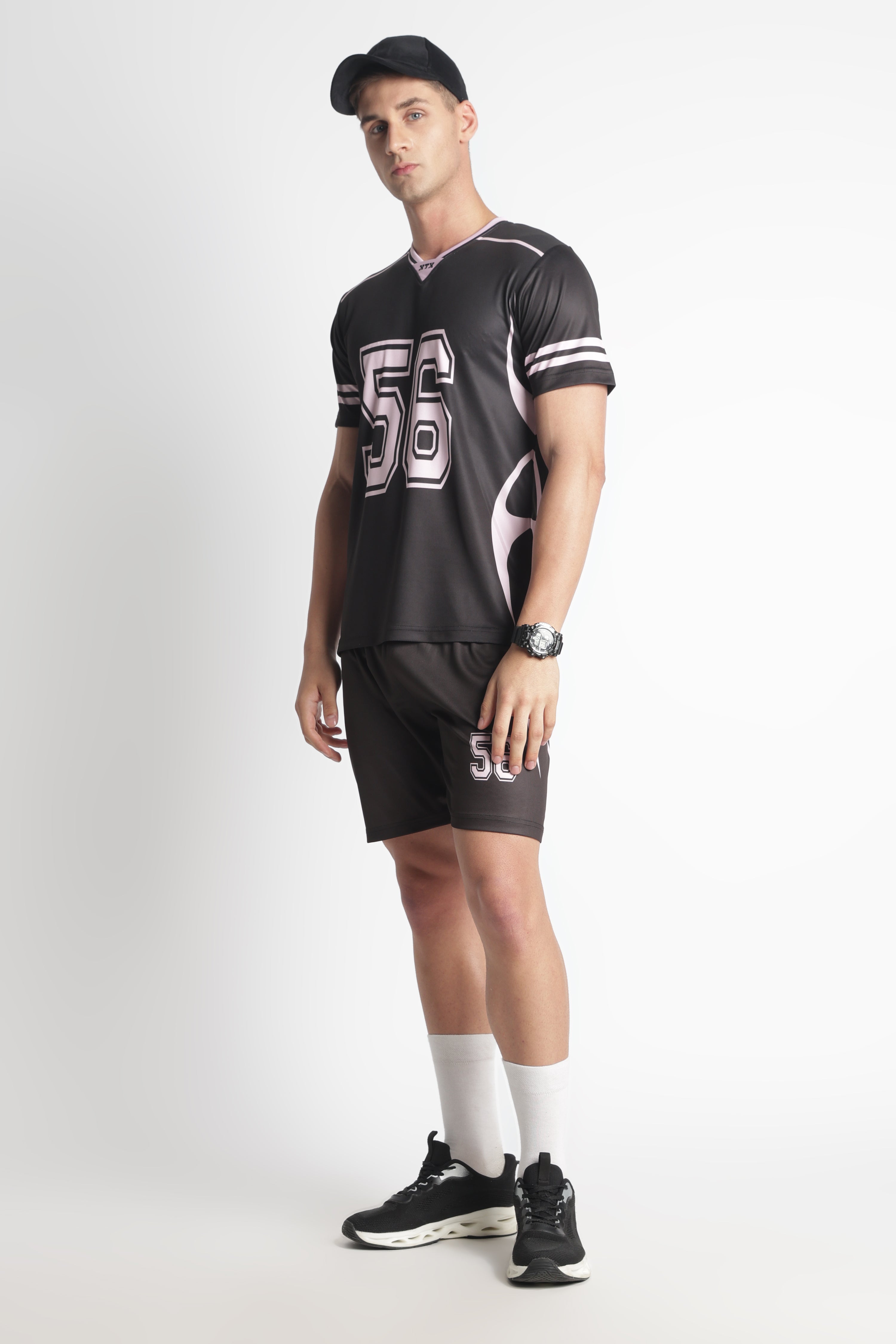 Black Athletic Jersey – Moisture‑Wicking Sportswear