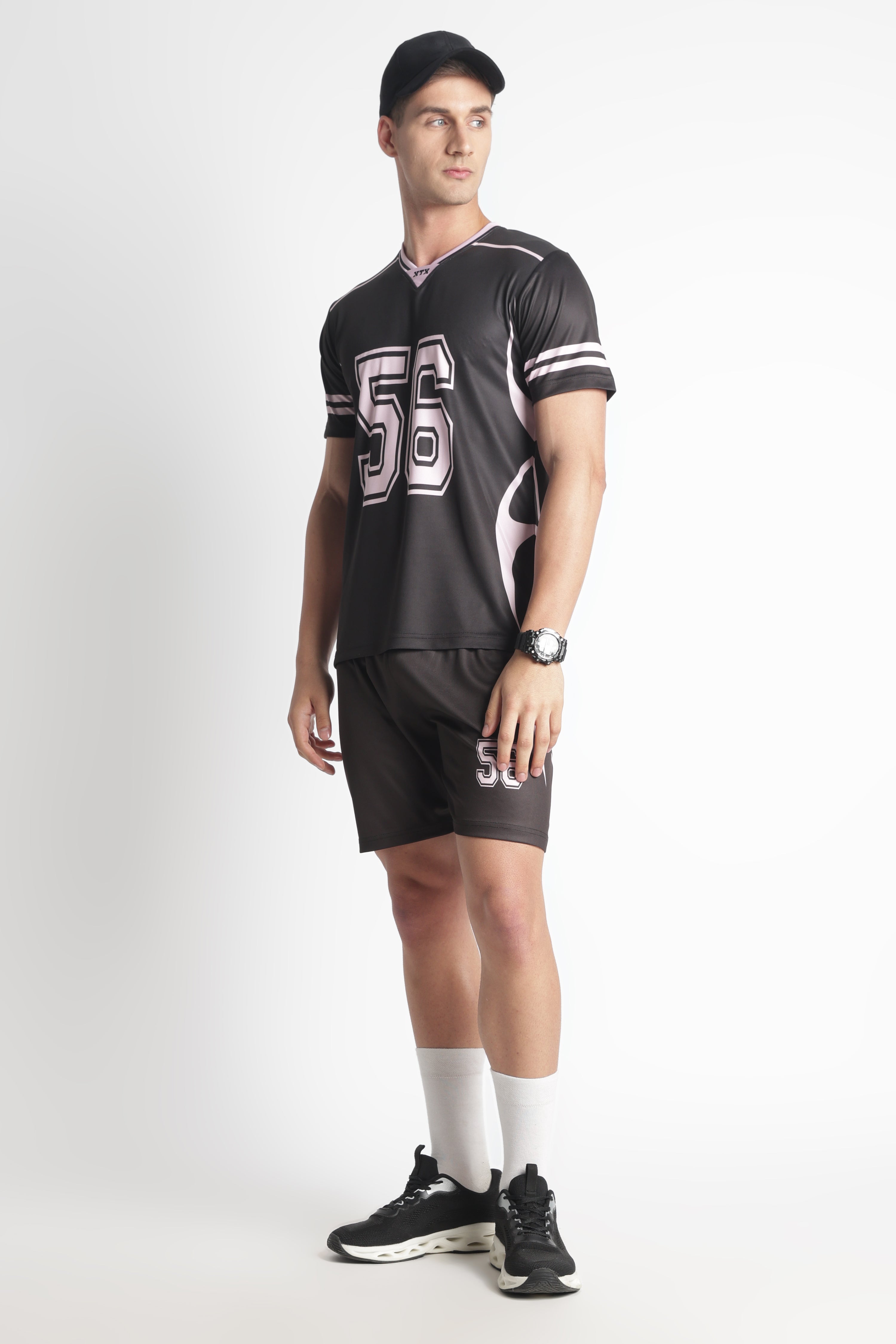 Black Athletic Jersey – Moisture‑Wicking Sportswear