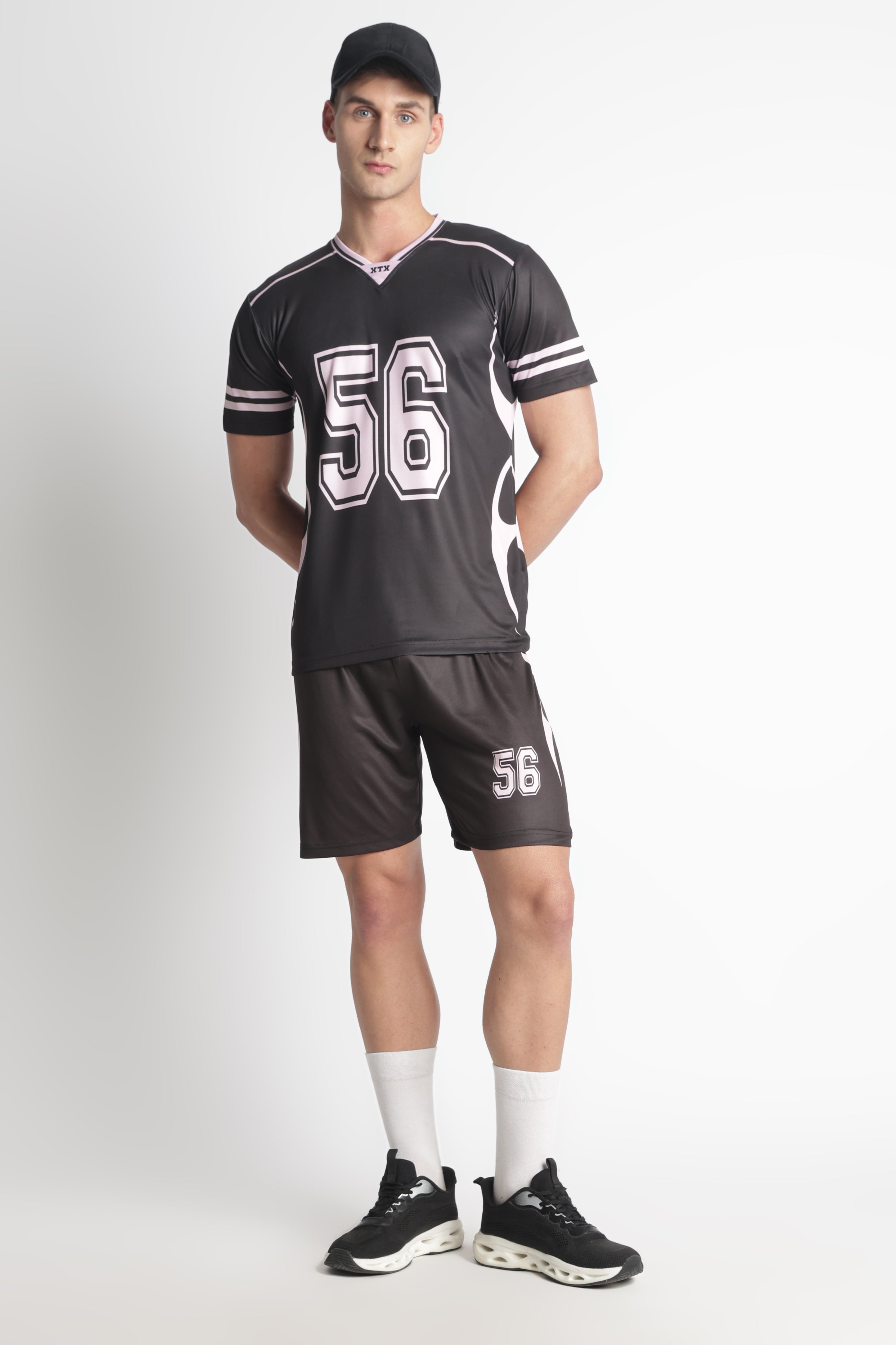 Black Athletic Jersey – Moisture‑Wicking Sportswear