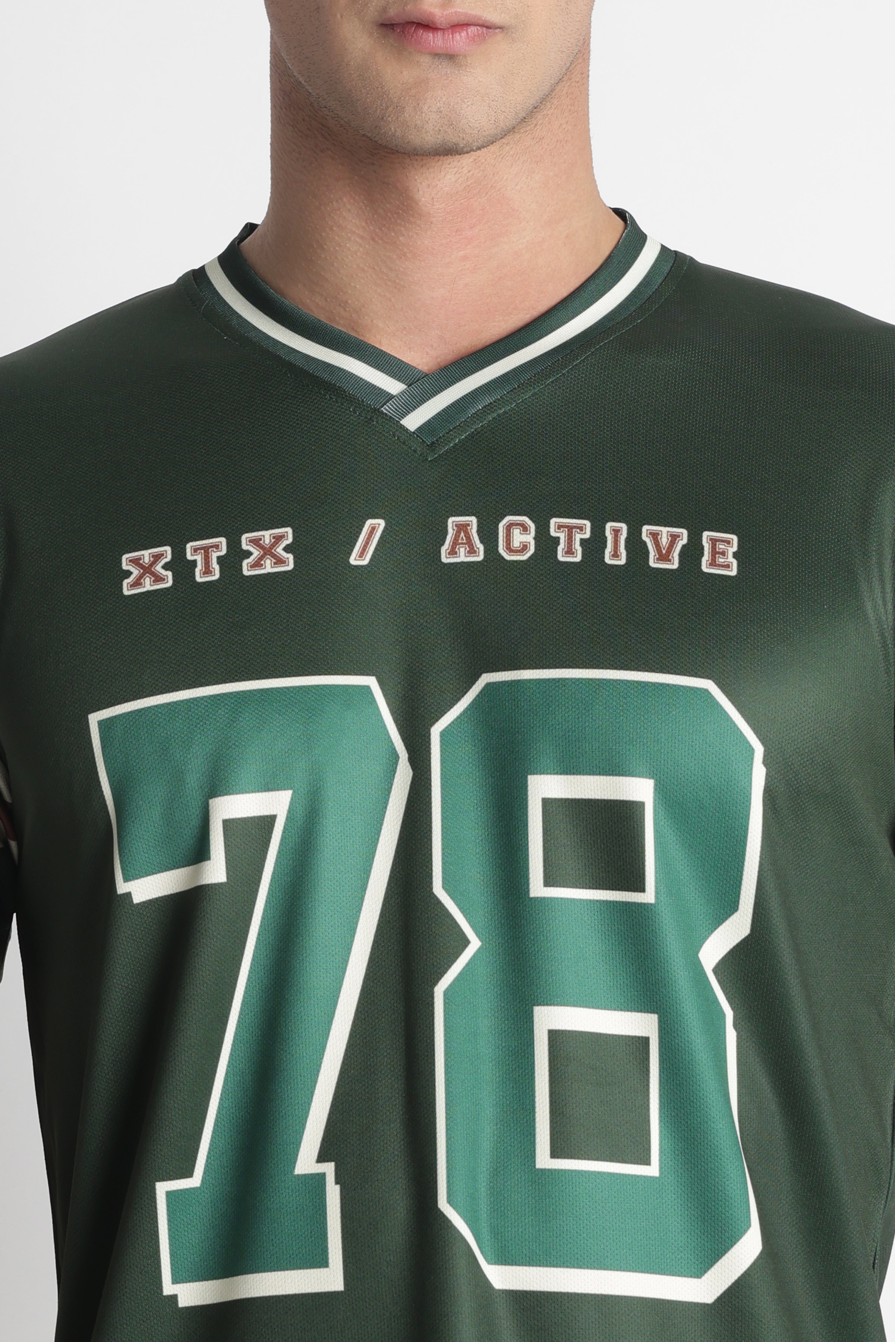 Green Athletic Jersey – Breathable Activewear | XTX ACTIVE