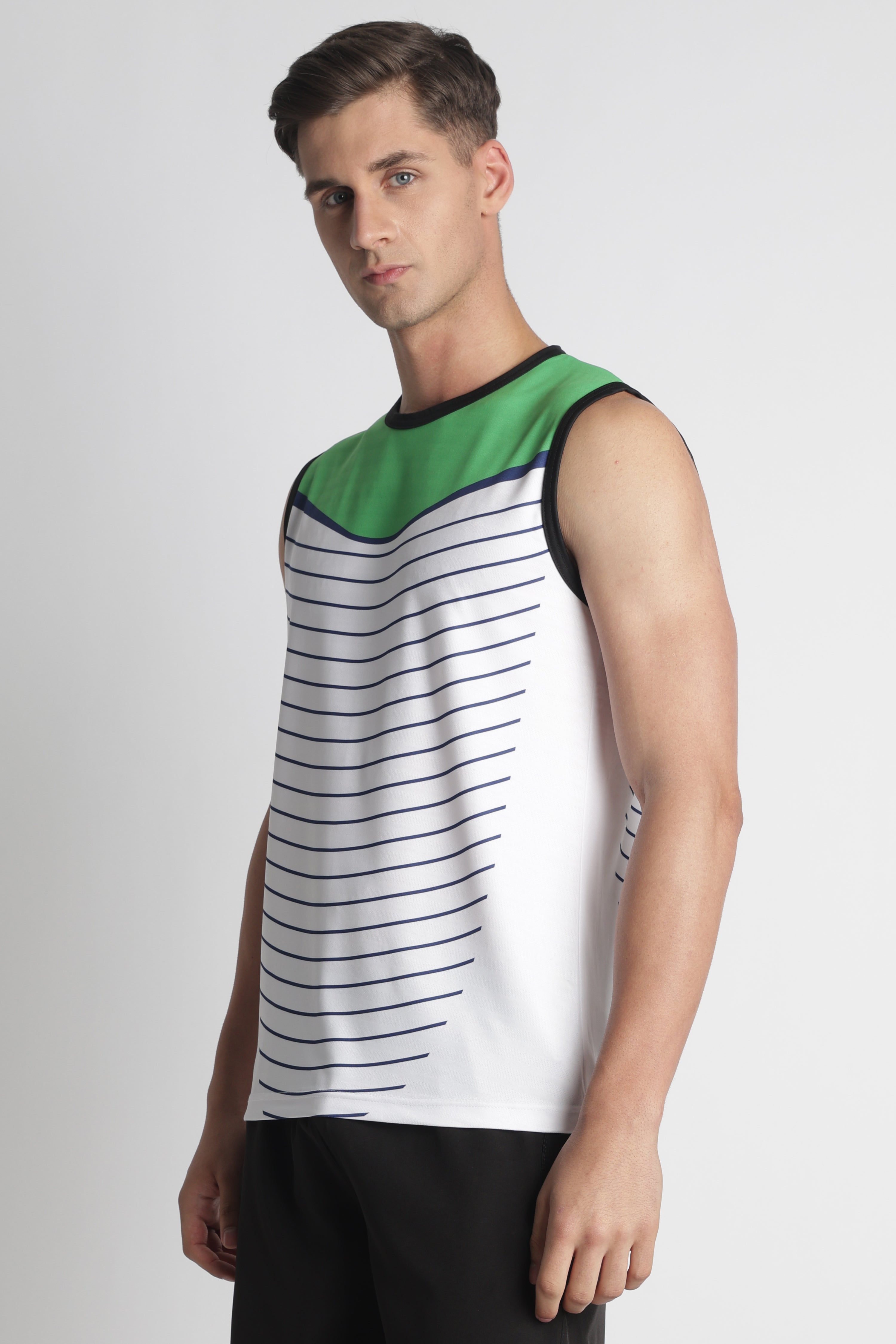 XTEX Stripped Antimicrobial Tank Top