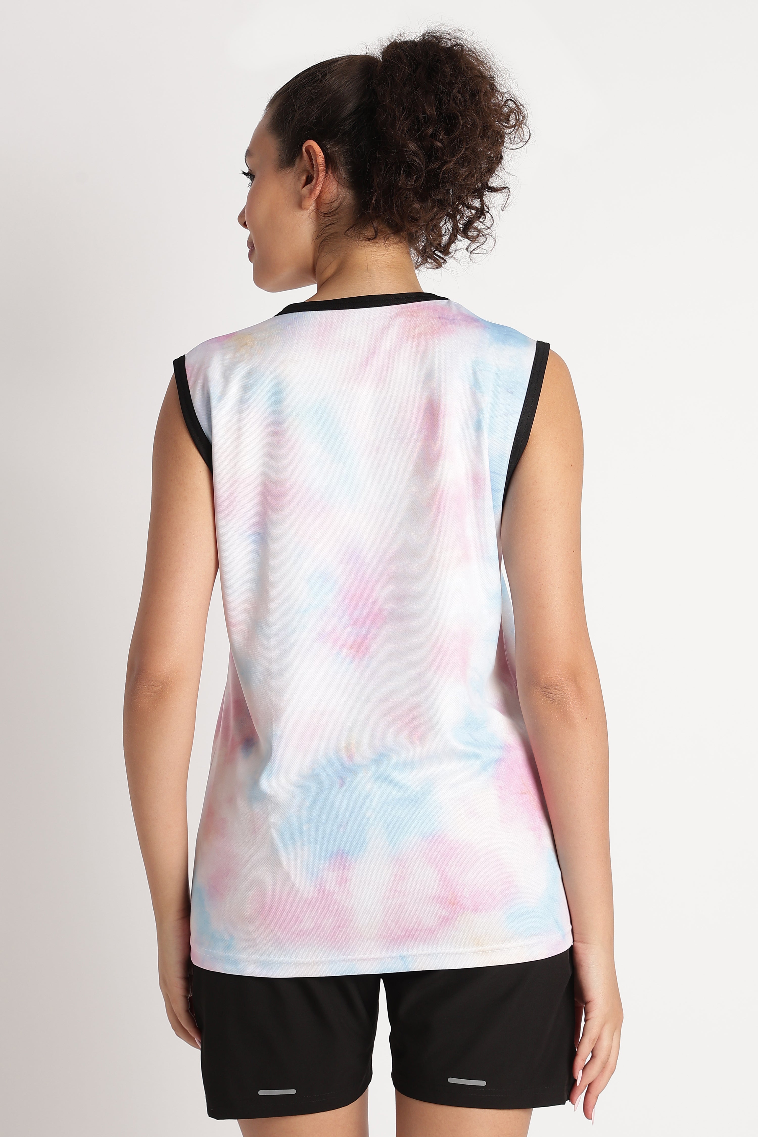 Motivational Tie-Dye Athletic Jersey | YOU CAN DO IT Sportswear Tee