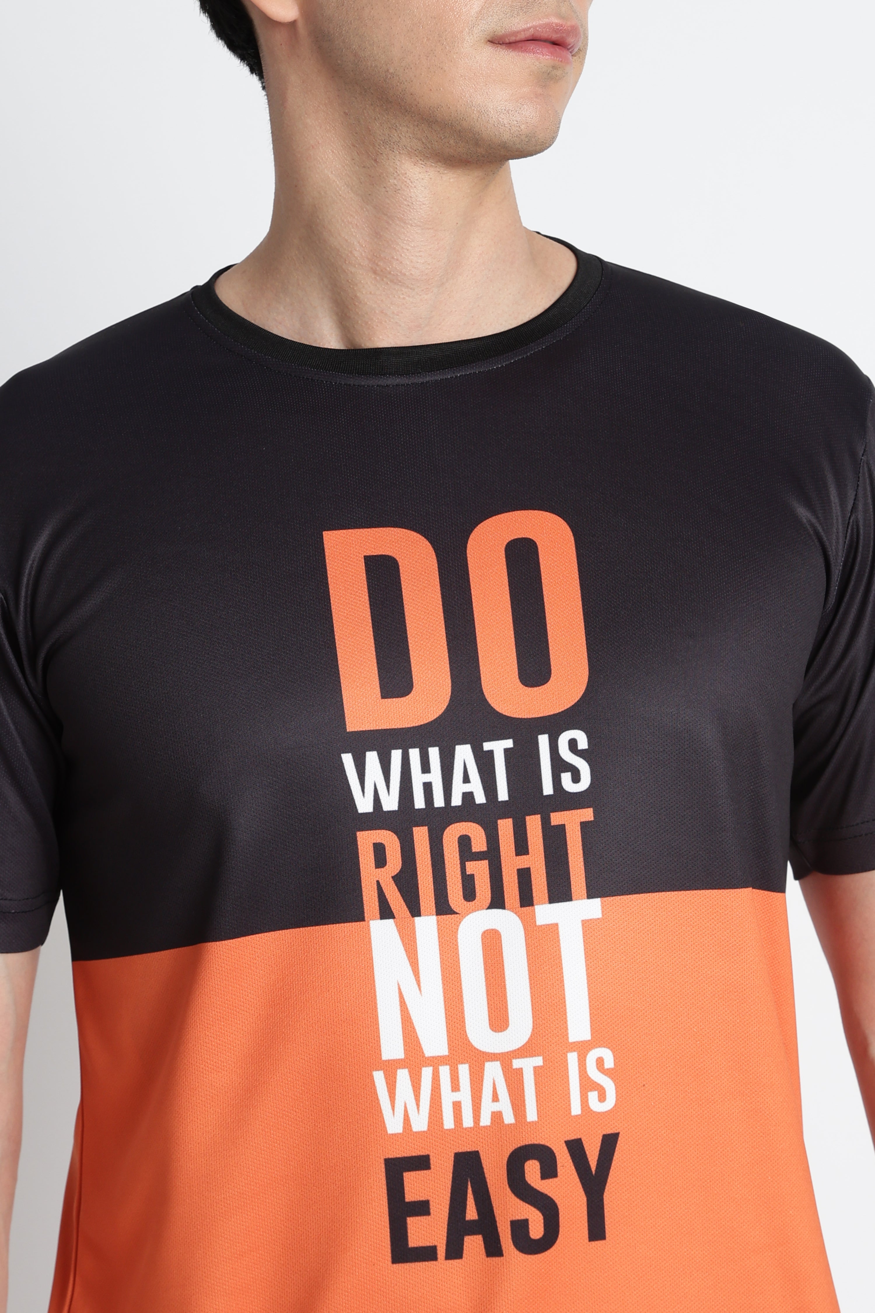 Black-Orange Activewear Jersey – Stop. Pause . Play