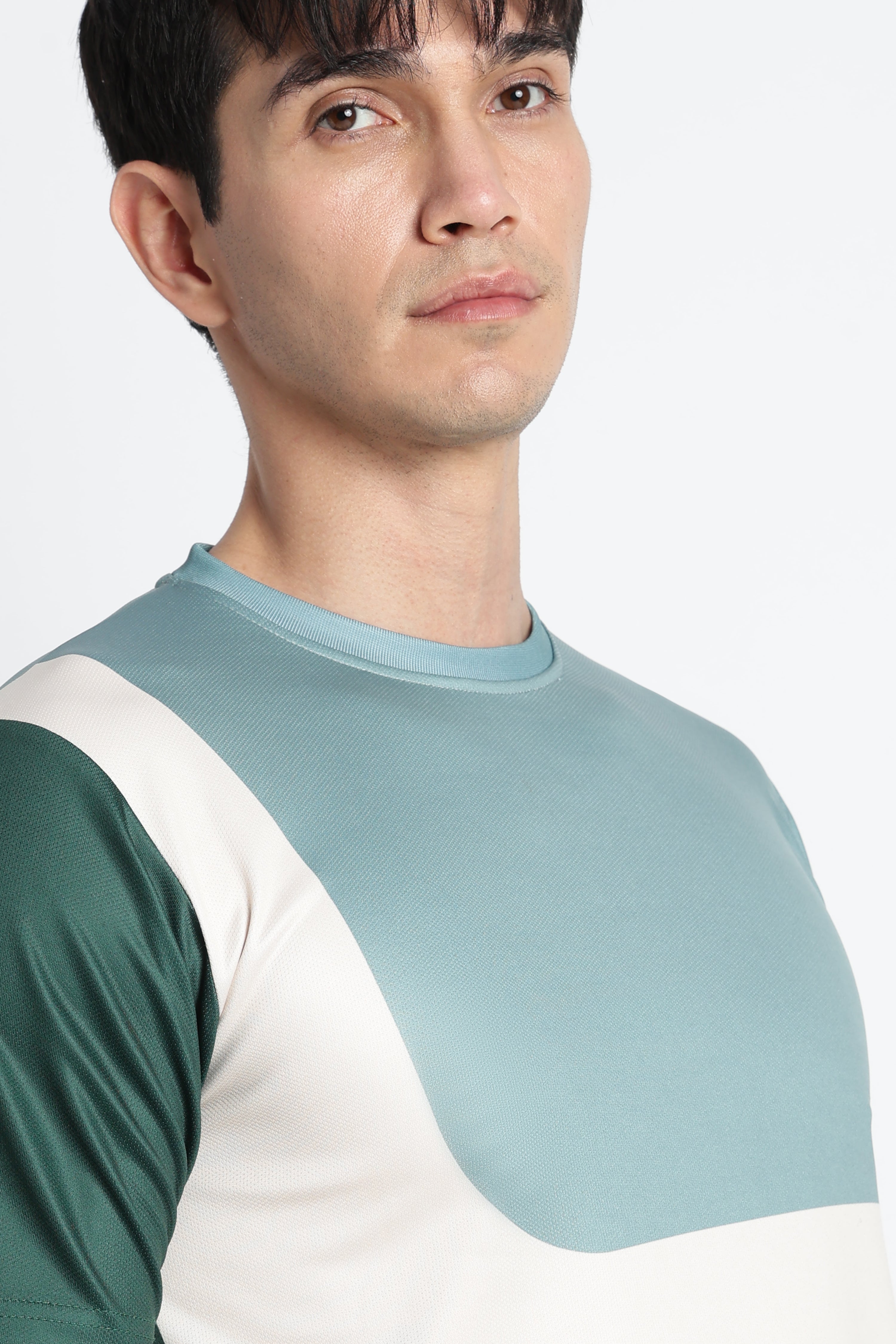 Colorblock Athletic Jersey – Moisture‑Wicking Performance Tee