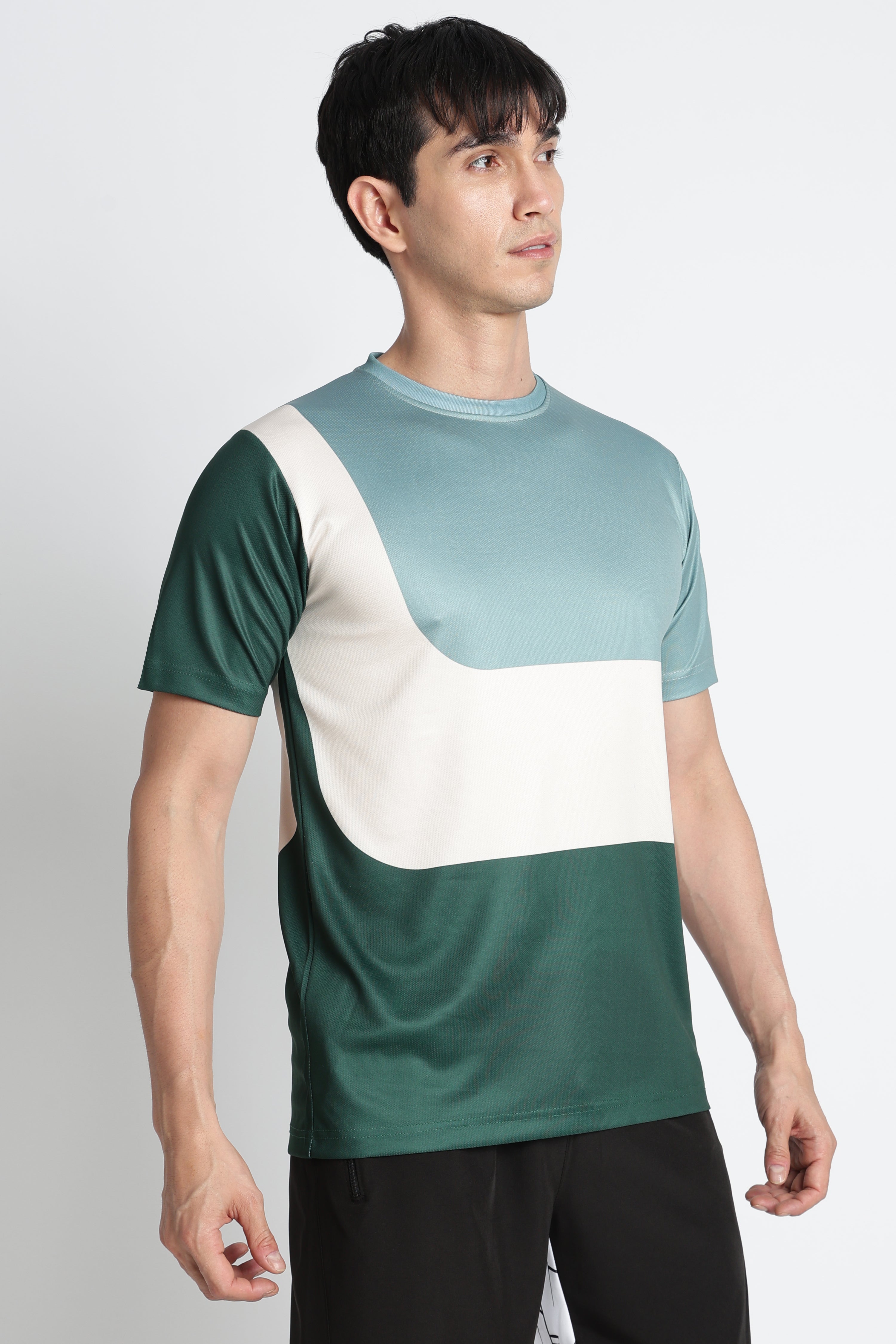 Colorblock Athletic Jersey – Moisture‑Wicking Performance Tee