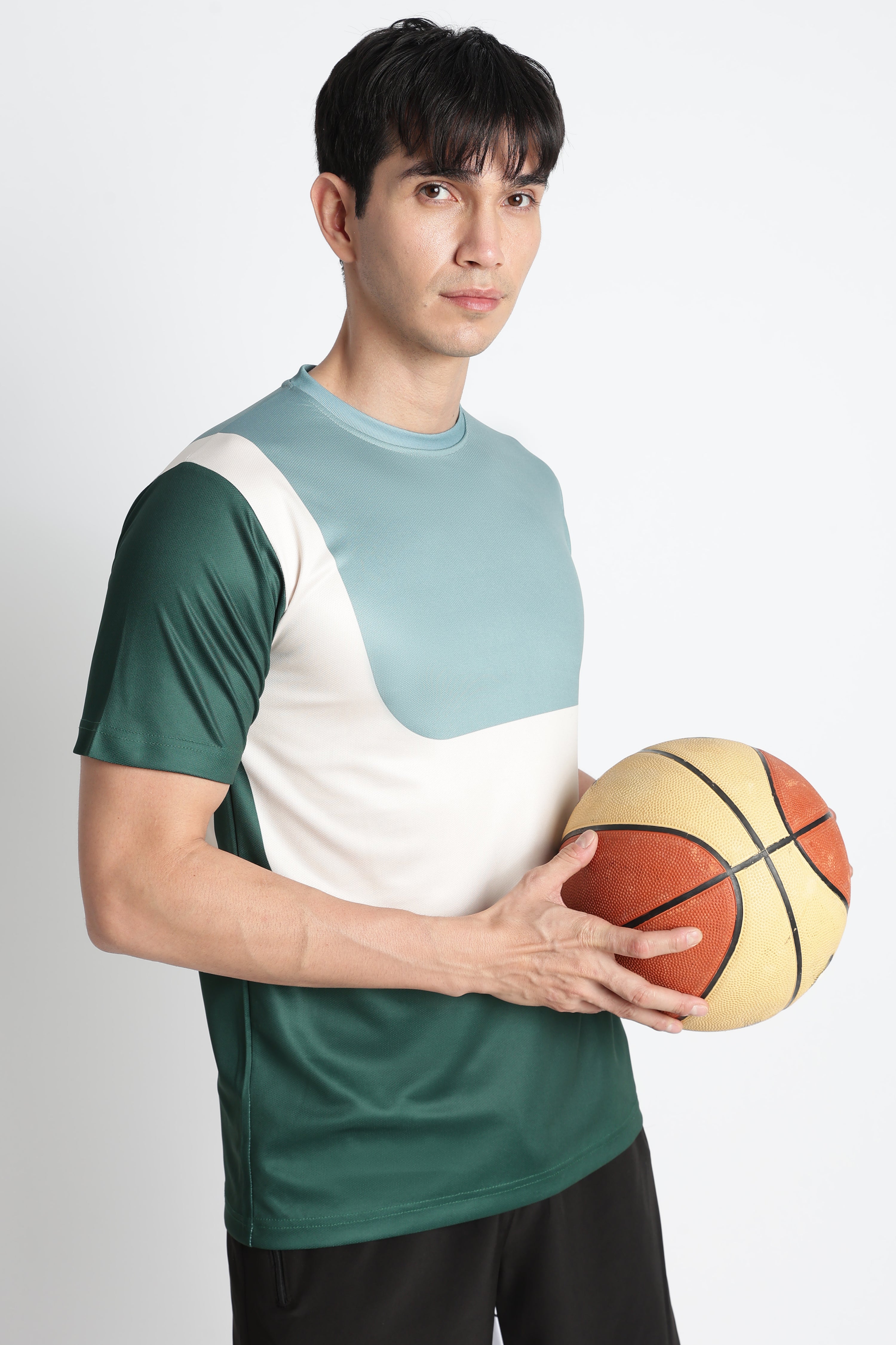 Colorblock Athletic Jersey – Moisture‑Wicking Performance Tee