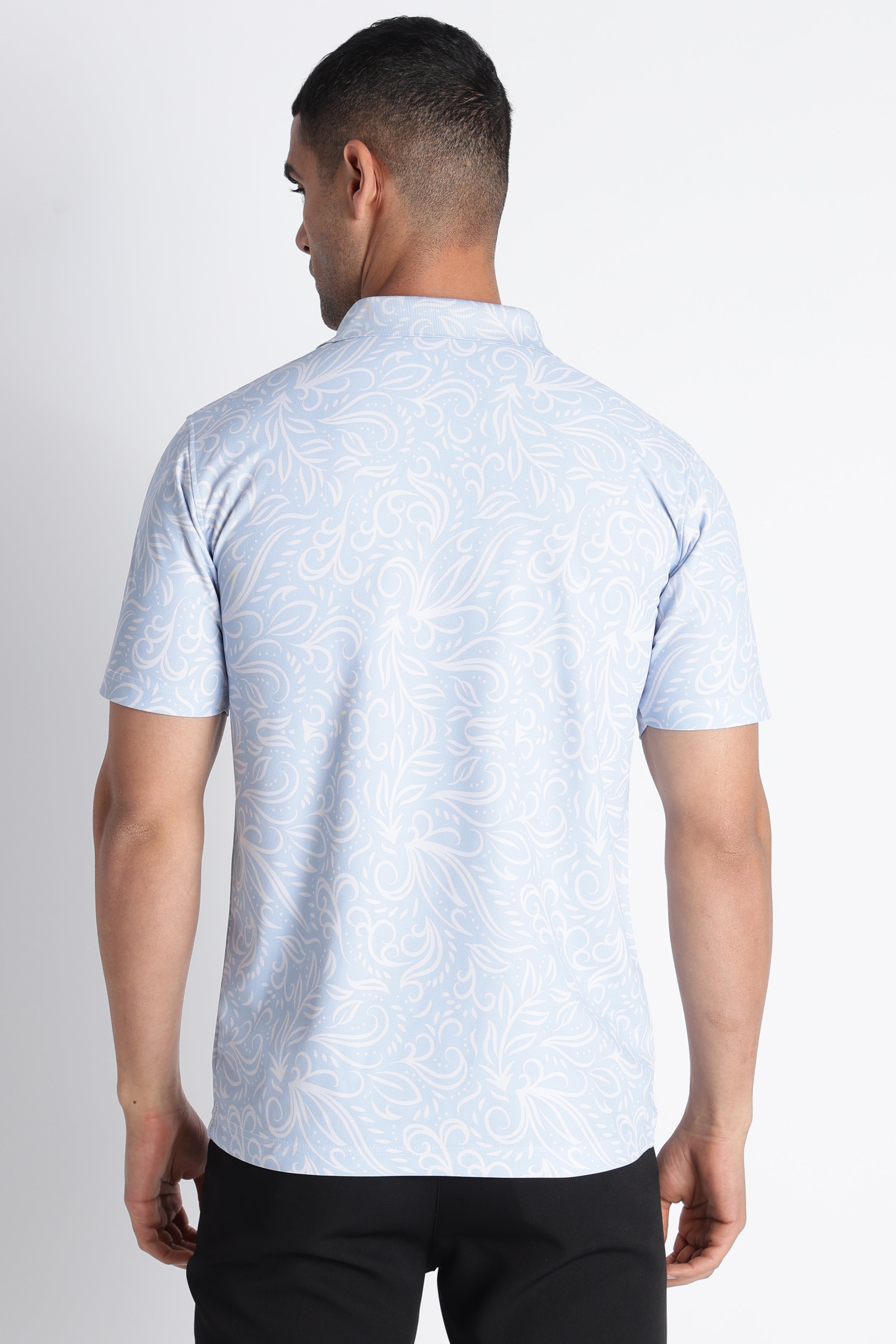 XTEX UPF 50 Sky Blue Polos