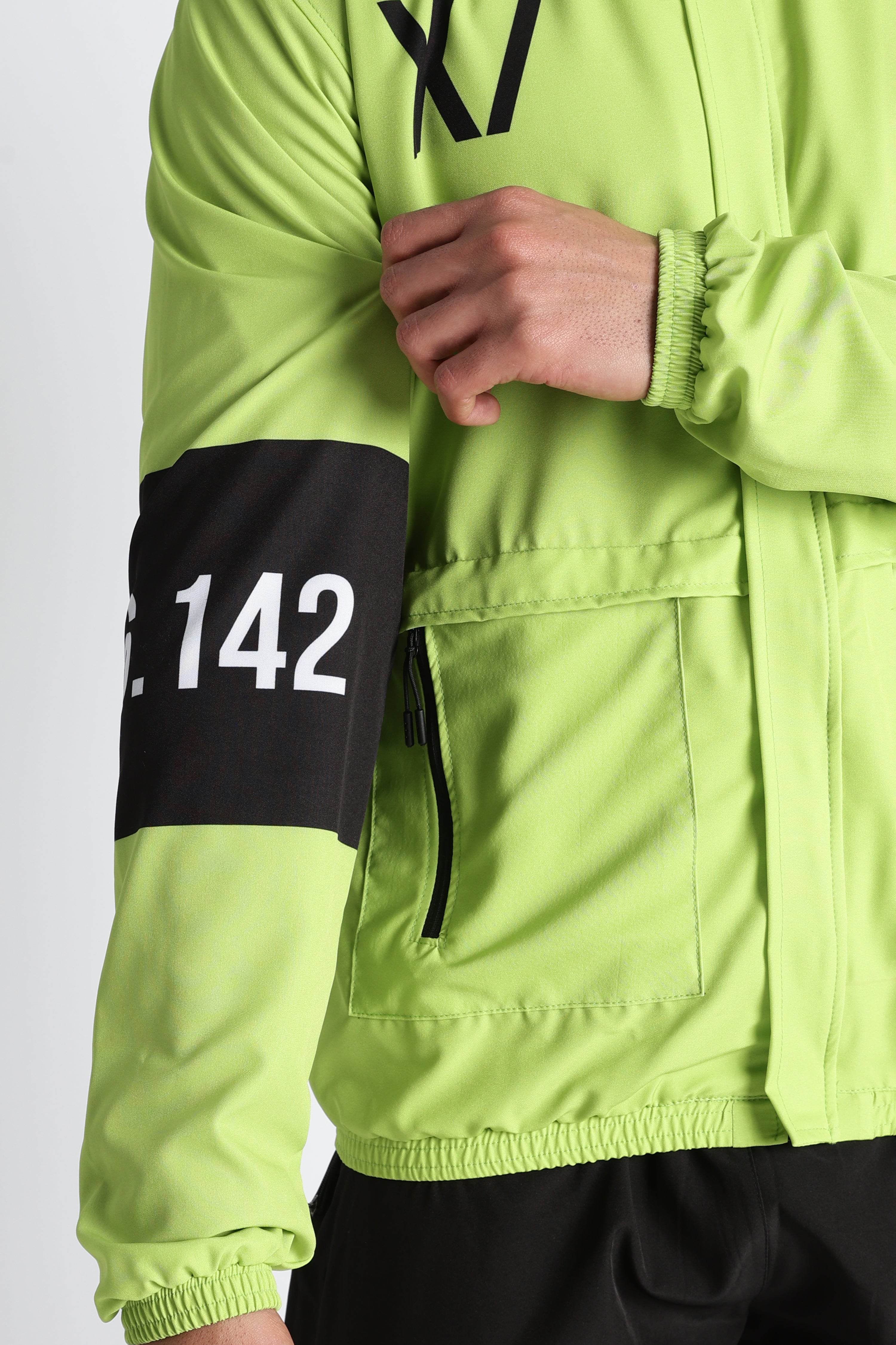 XTEX Neon Green High Fashion Jacket