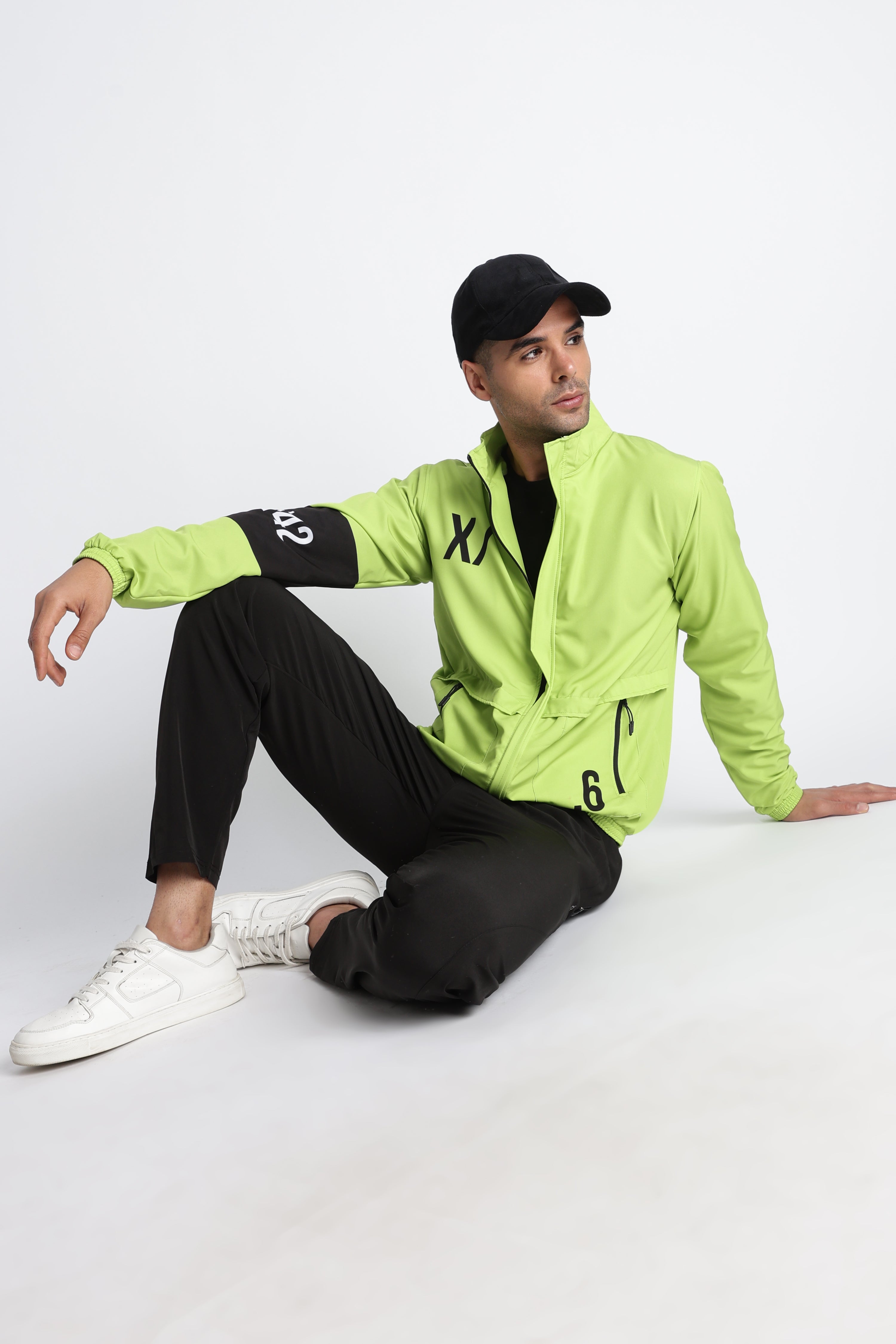 XTEX Neon Green High Fashion Jacket