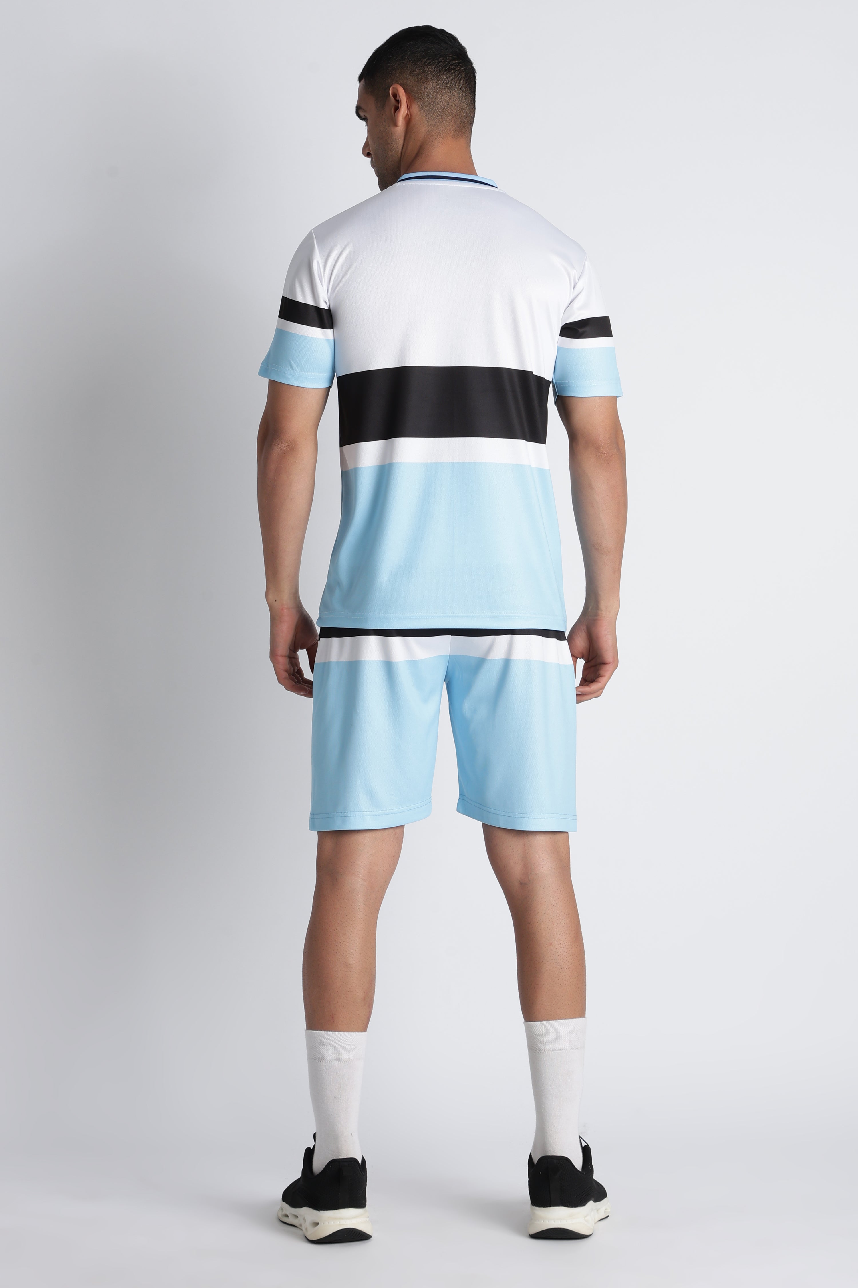 Men’s White Light Blue ‘95’ Athletic Jersey