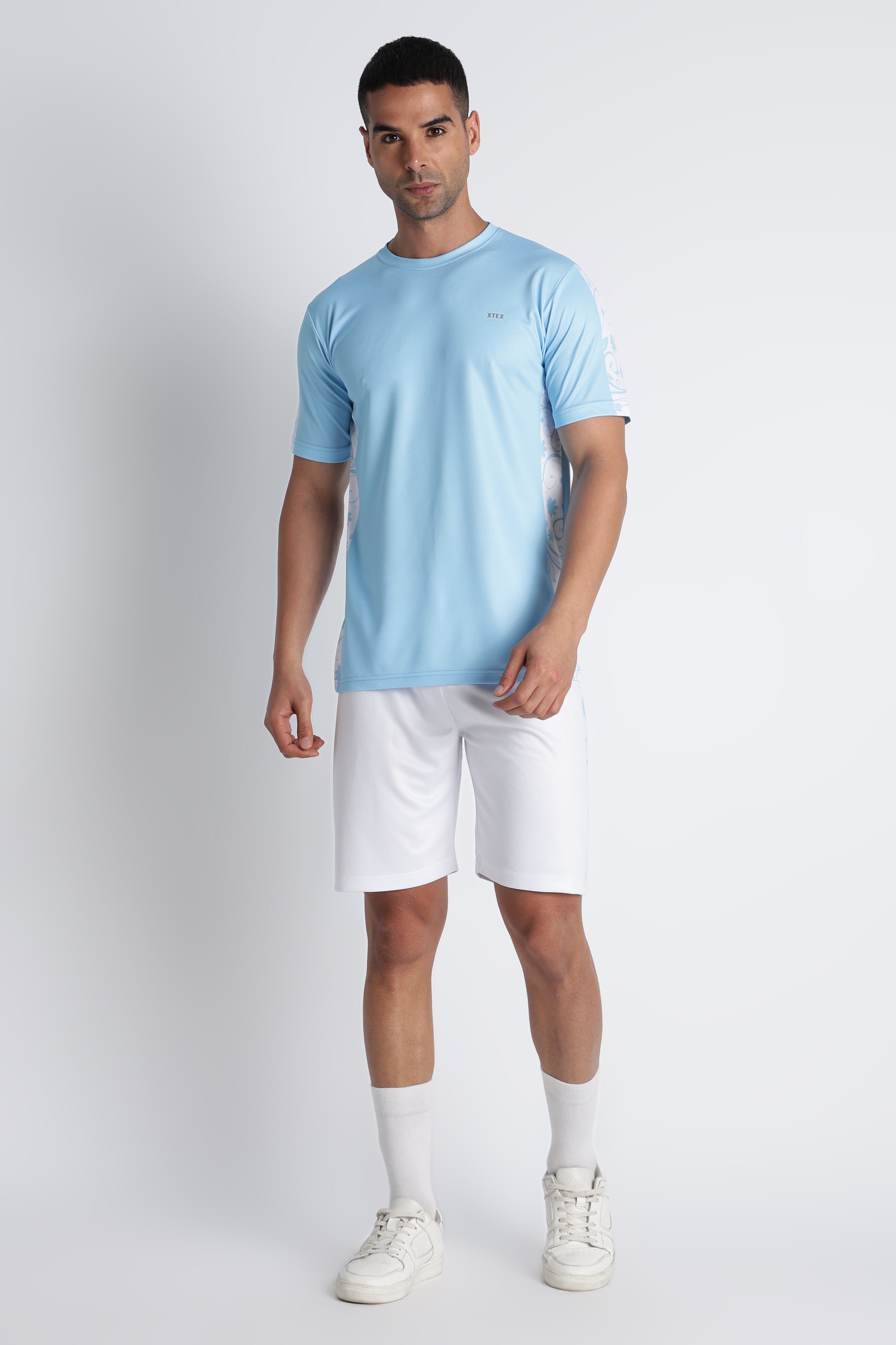 Men’s Light Blue Athletic Jersey |  Antimicrobial