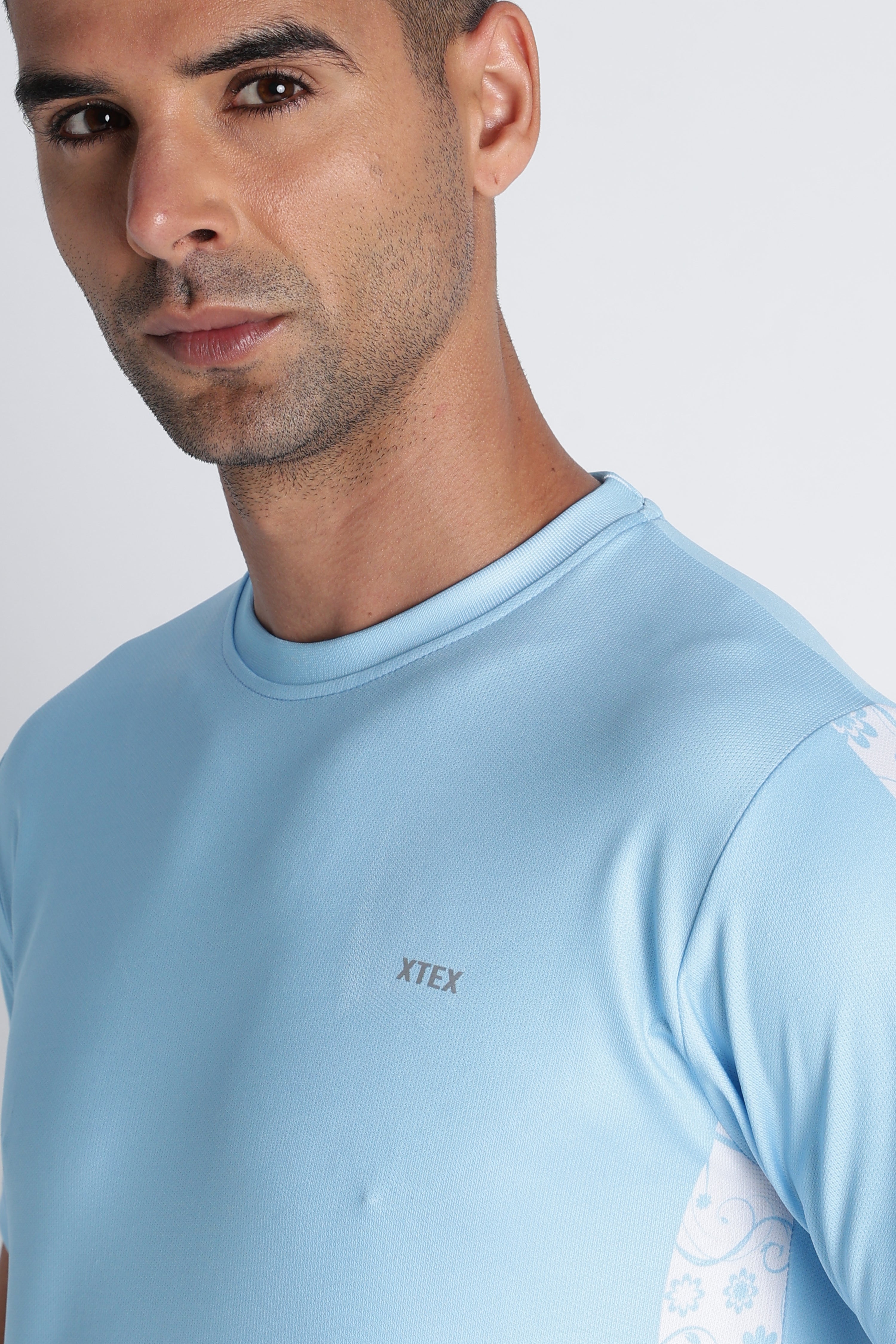 Men’s Light Blue Athletic Jersey |  Antimicrobial