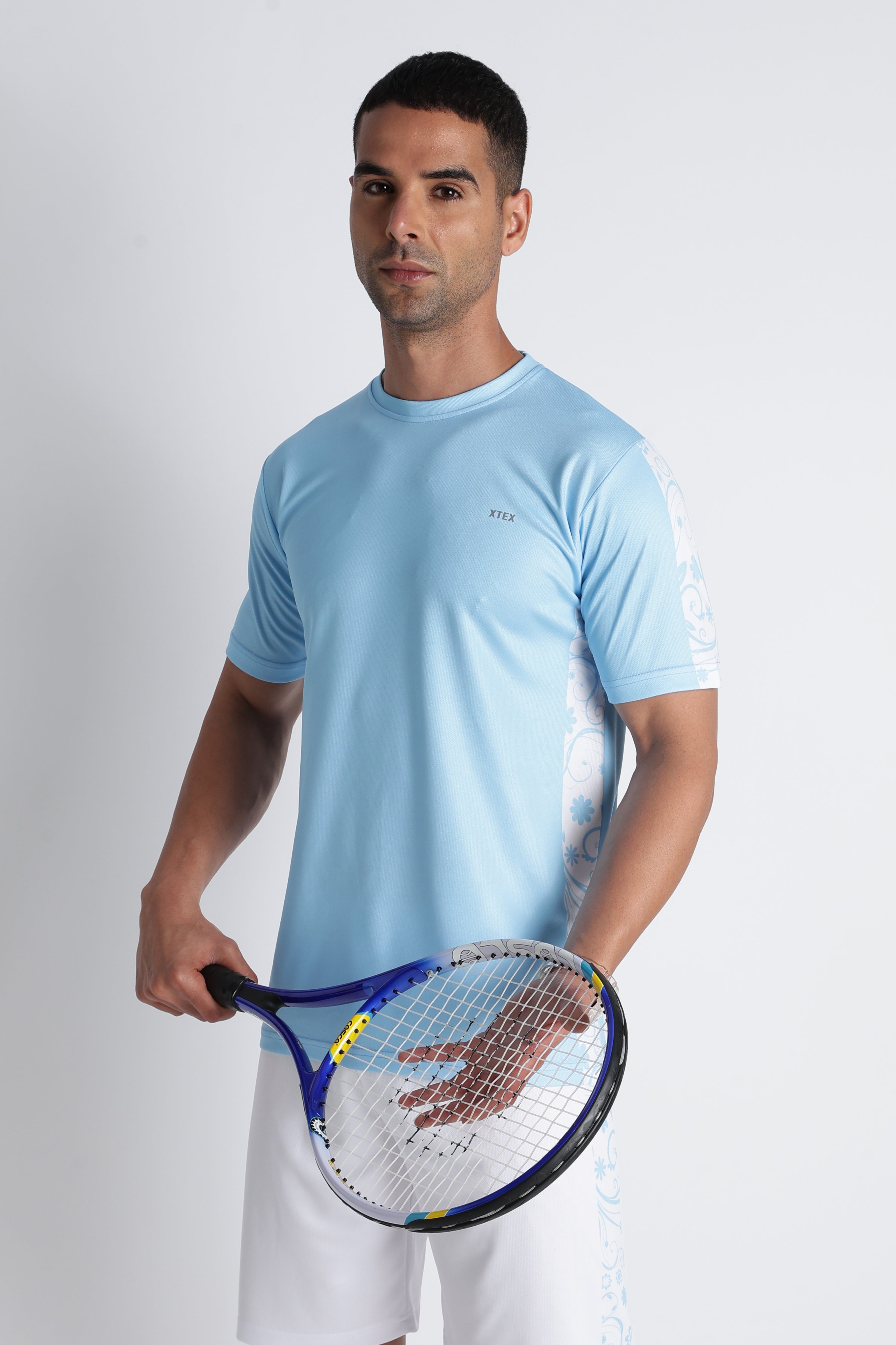 Men’s Light Blue Athletic Jersey |  Antimicrobial