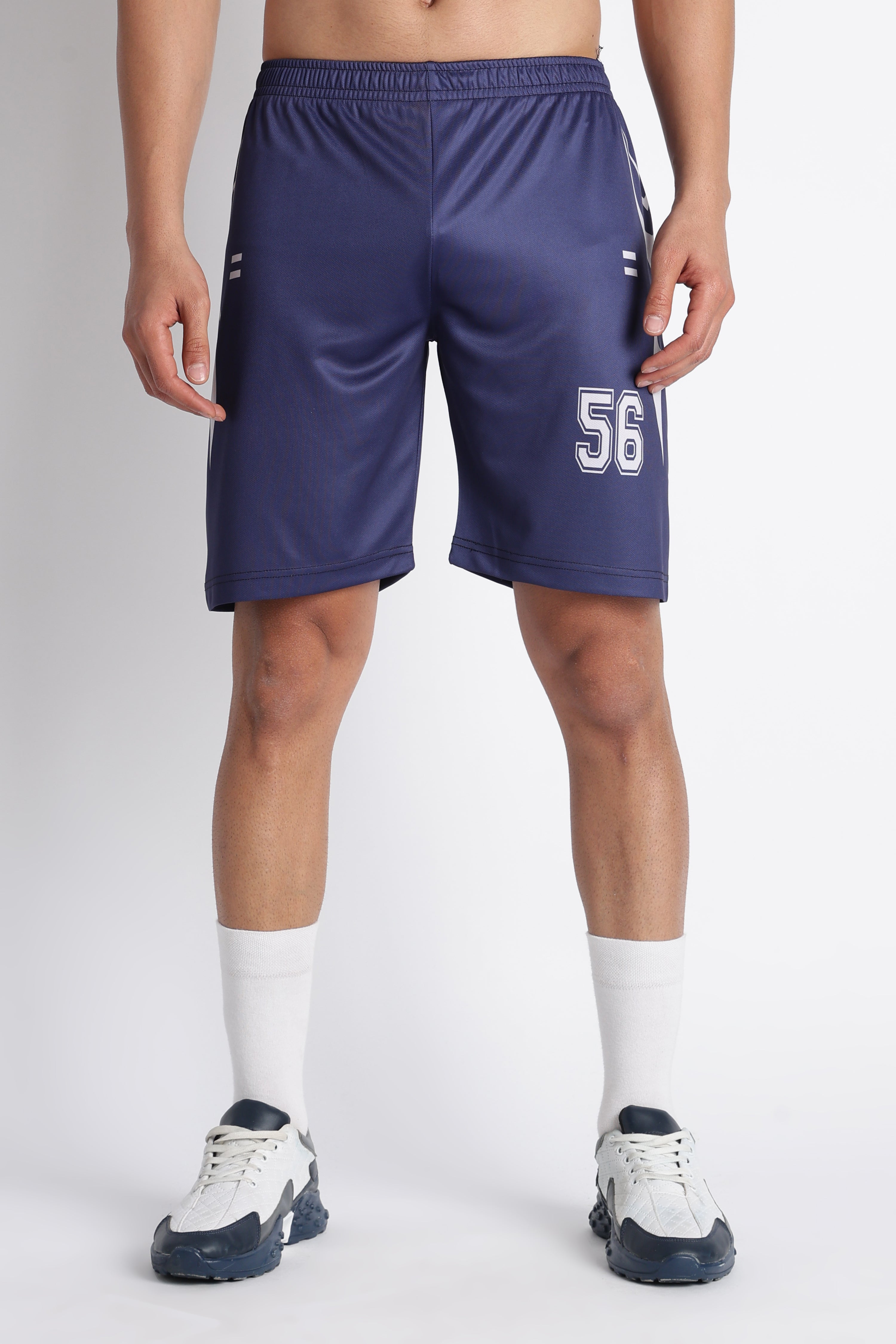 XTX Navy Blue 56 Sports Jersey for Men | Breathable Fitness & Athleisure Wear
