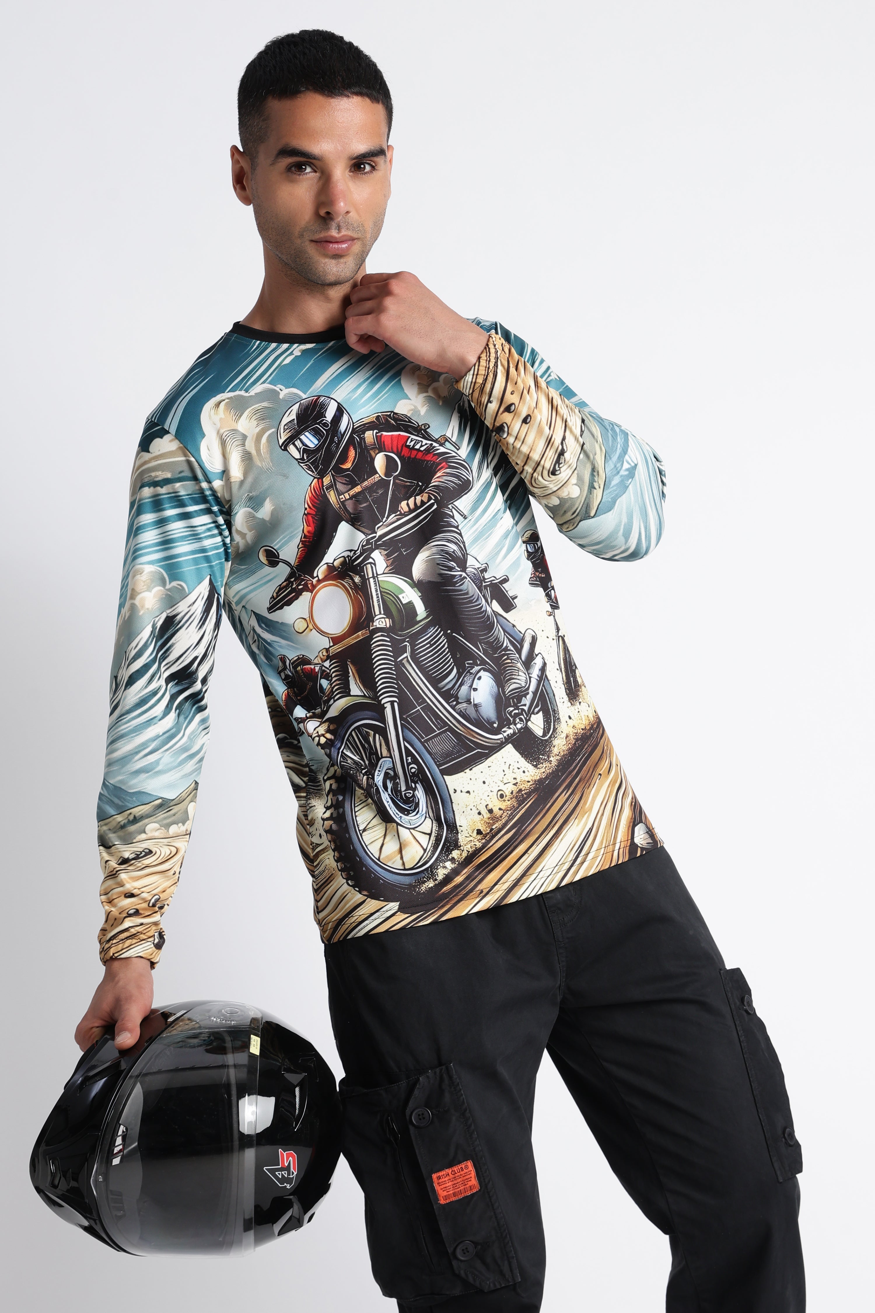 XTEX Antimicrobial Trendsetter Biking Jersey