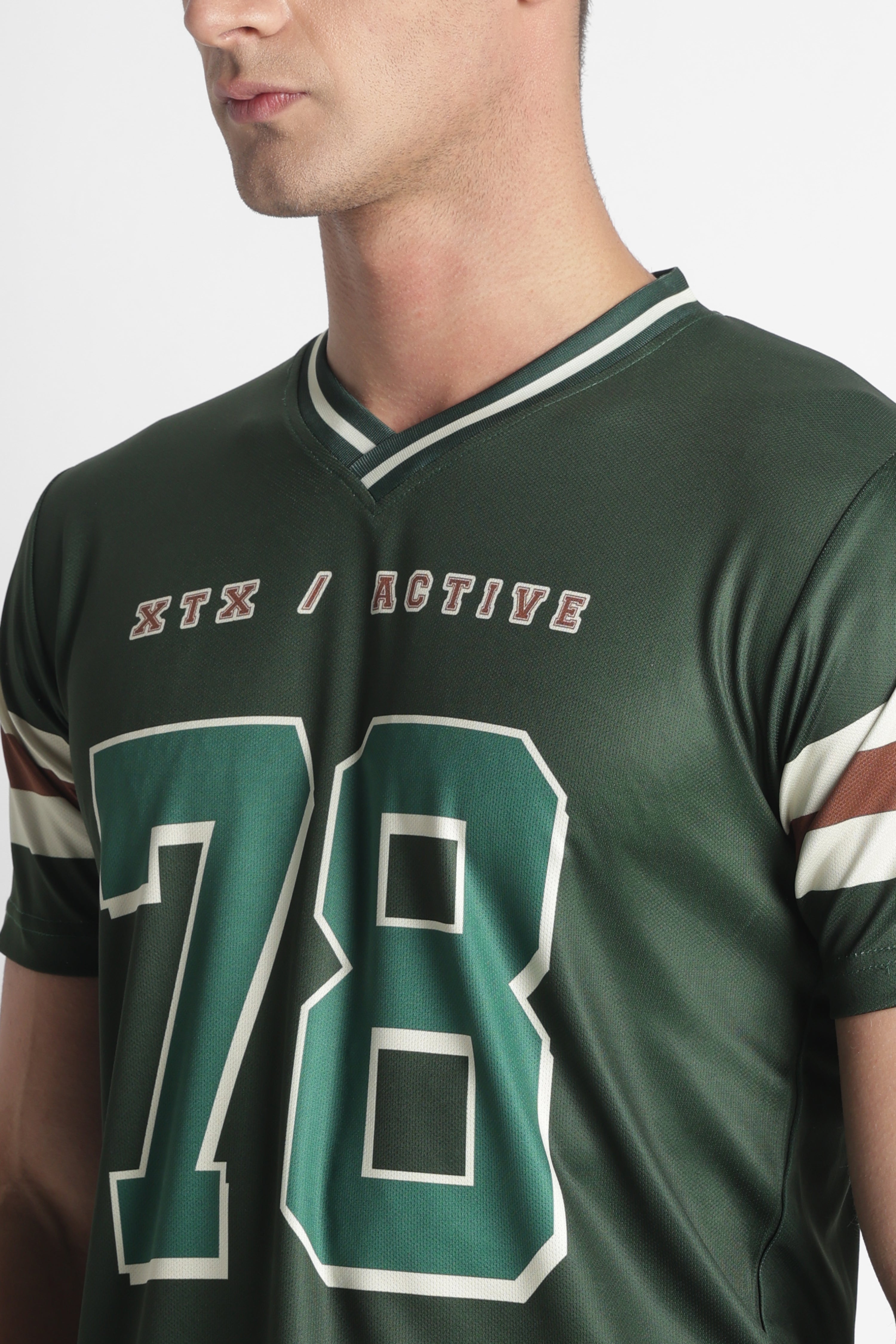 Green Athletic Jersey – Breathable Activewear | XTX ACTIVE