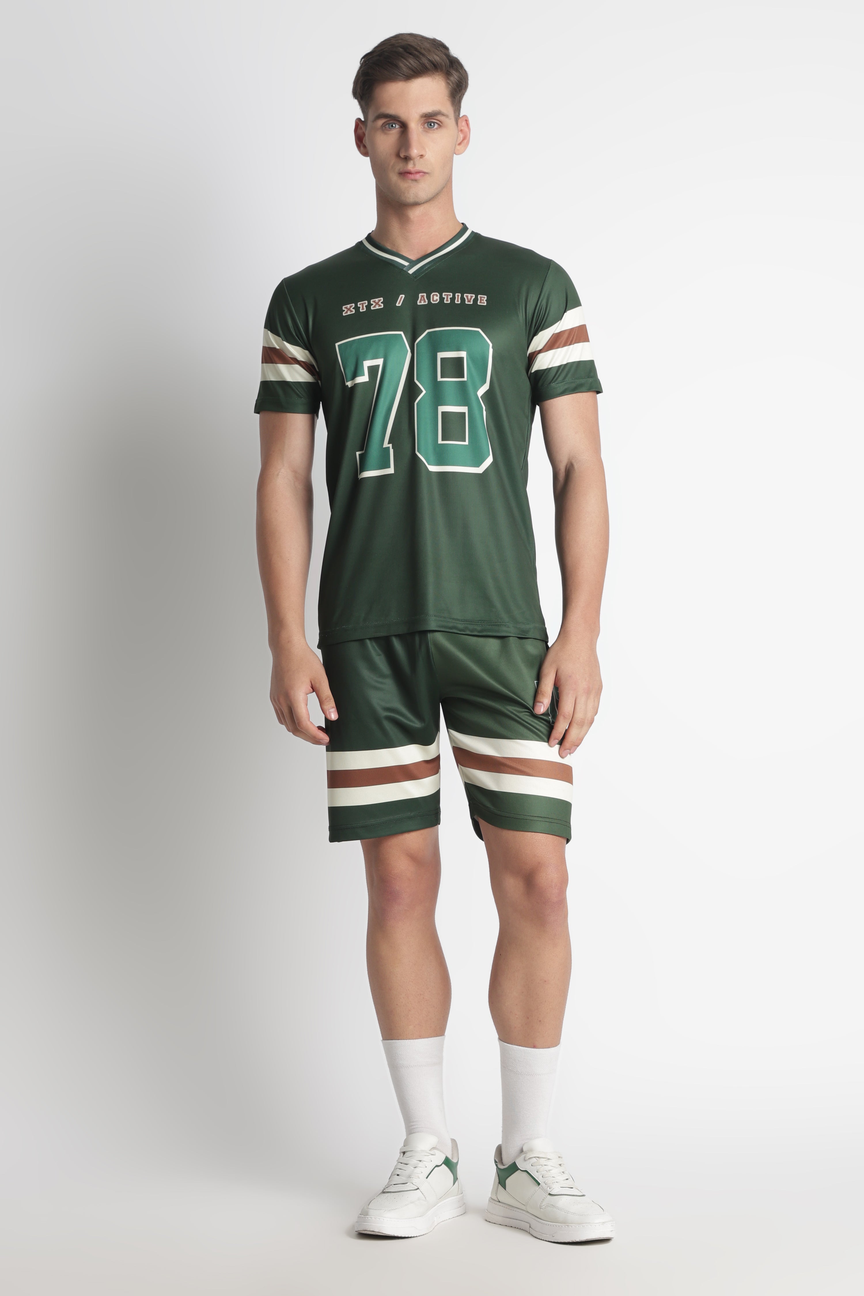 Green Athletic Jersey – Breathable Activewear | XTX ACTIVE