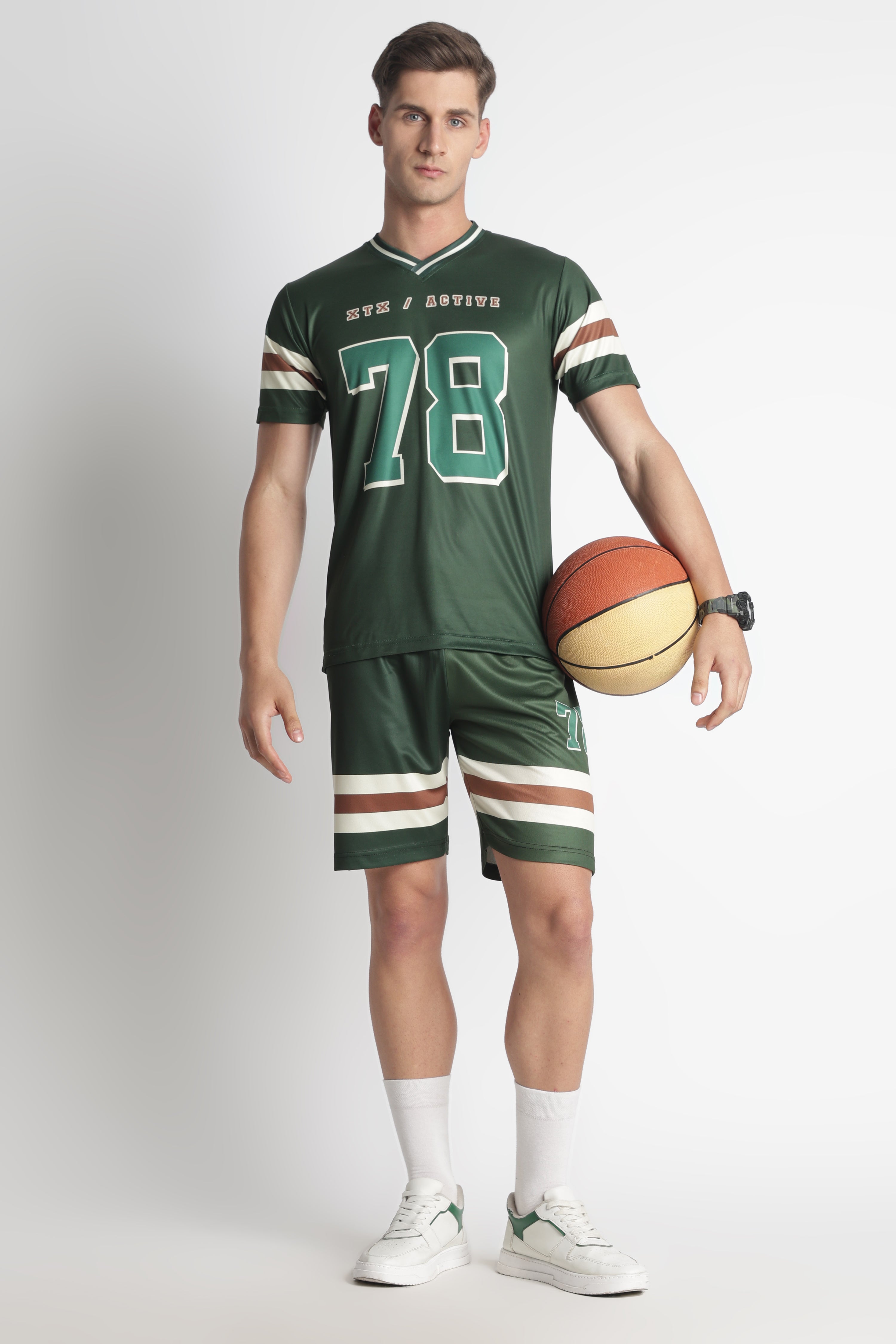 Green Athletic Jersey – Breathable Activewear | XTX ACTIVE