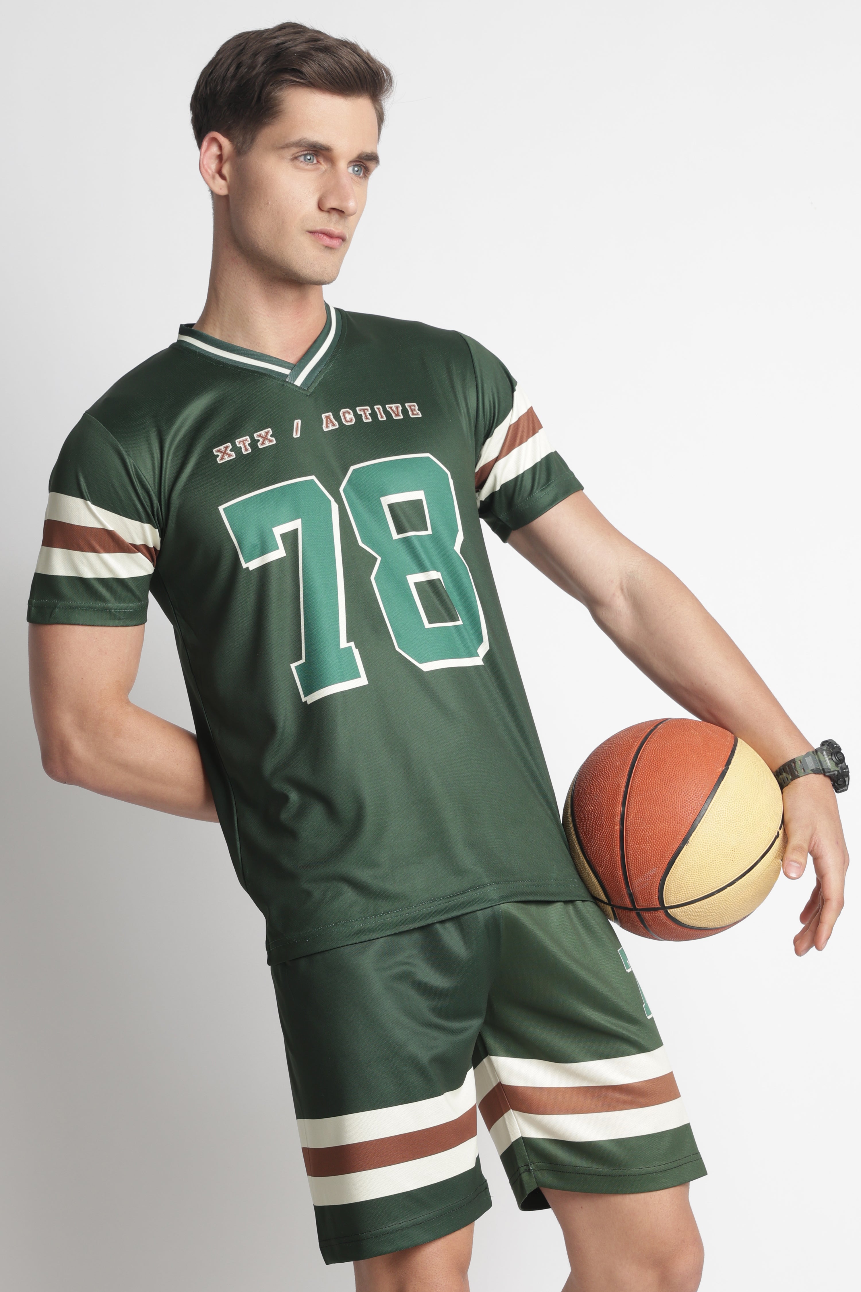 Green Athletic Jersey – Breathable Activewear | XTX ACTIVE