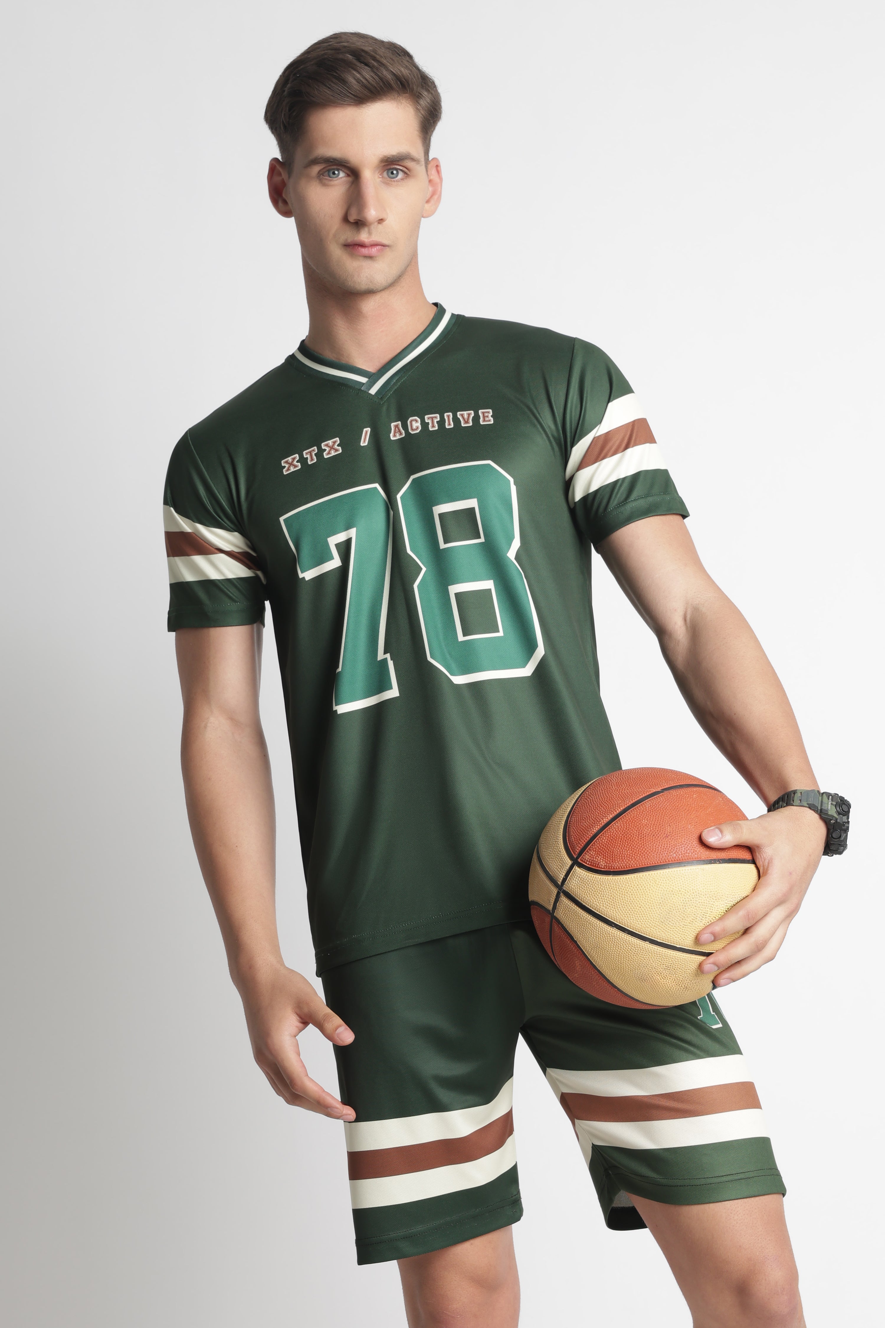 Green Athletic Jersey – Breathable Activewear | XTX ACTIVE
